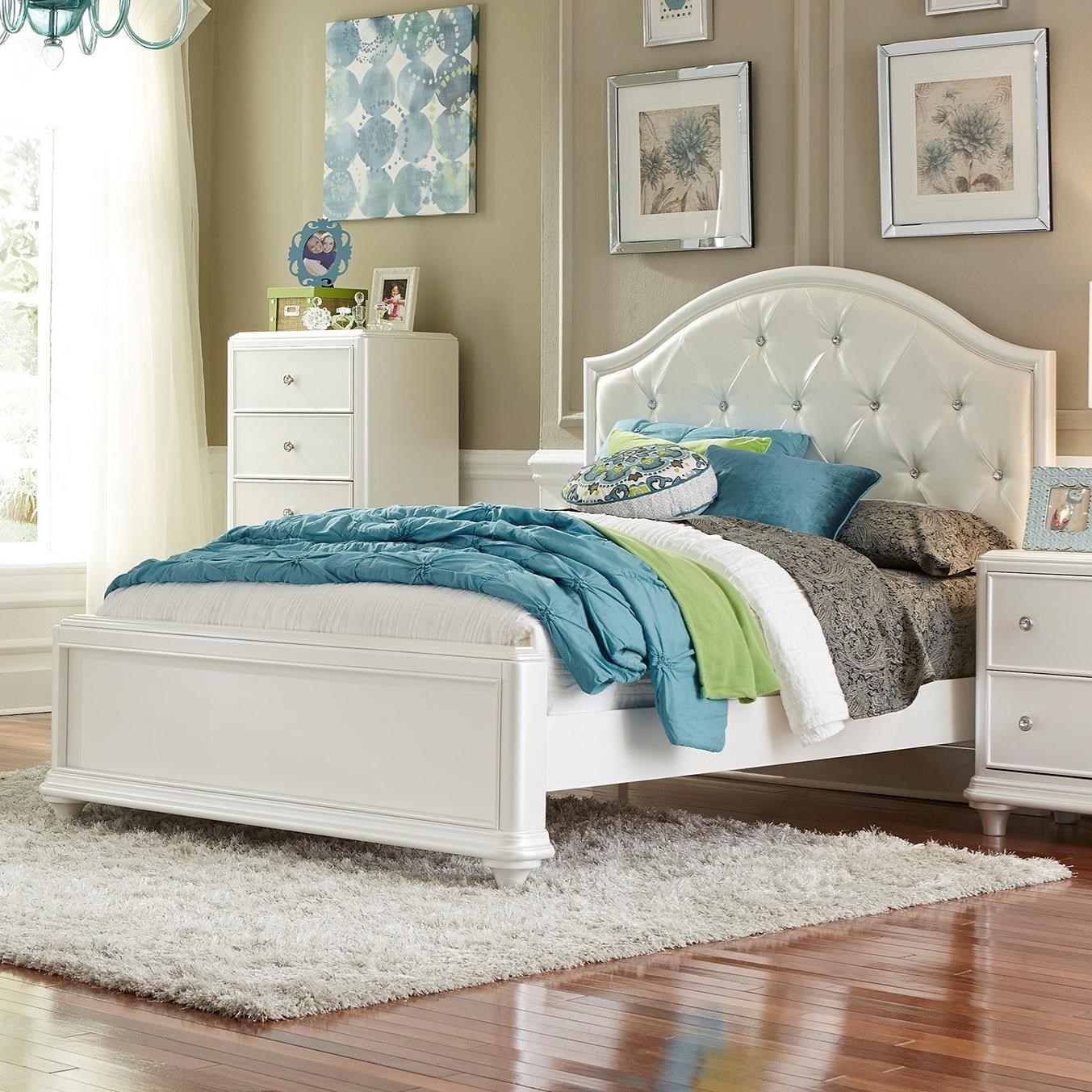 Twin panel cheap bed