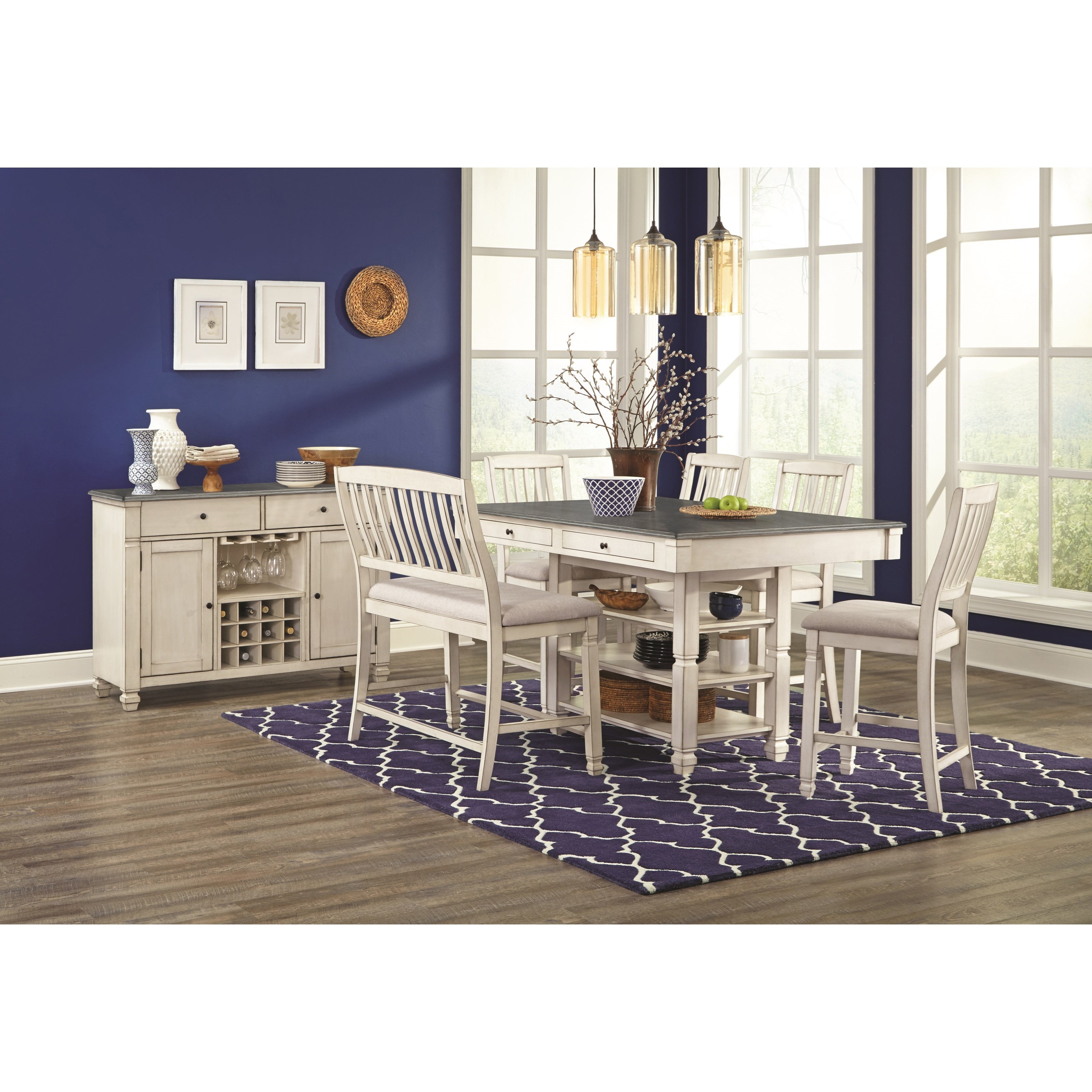 Pub table 6 sale chairs