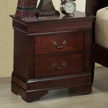 Lifestyle Louis Phillipe C5933K 020 Night Stand w 2 Drawers