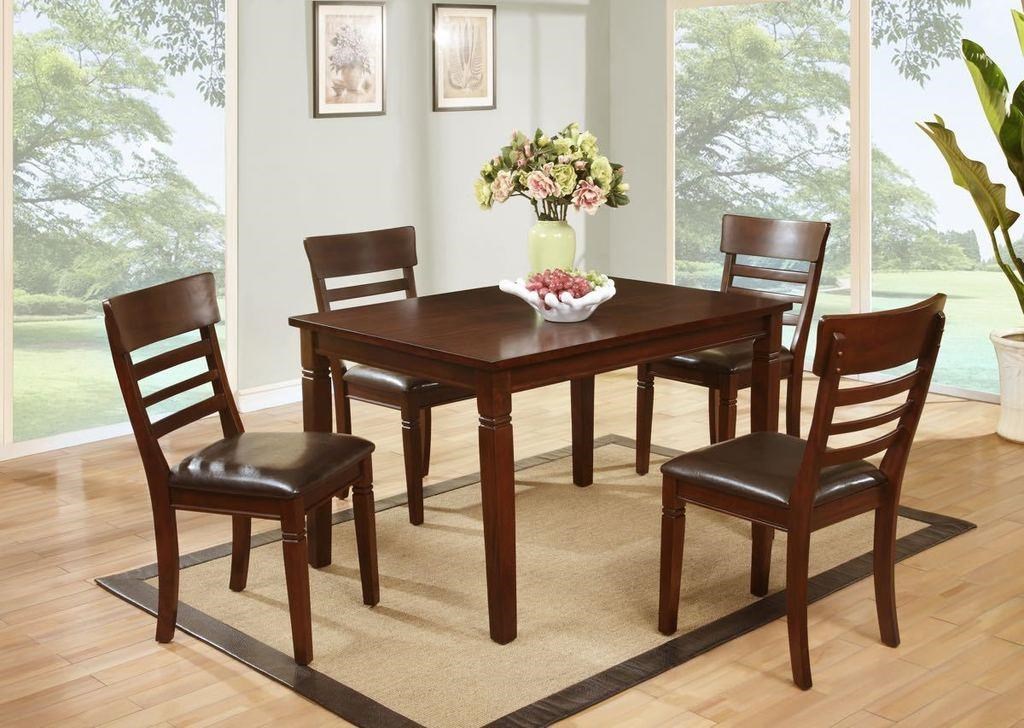 Lifestyle Horizon CDC192 D4X 5 Piece Dining Table Set Royal