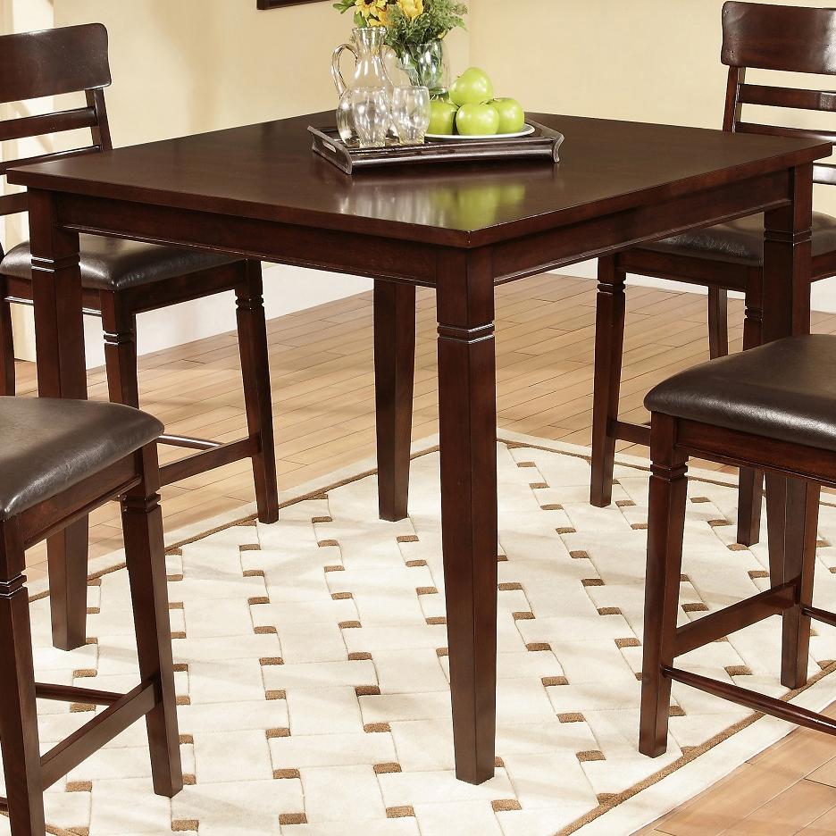 5 piece pub table shop set with storage