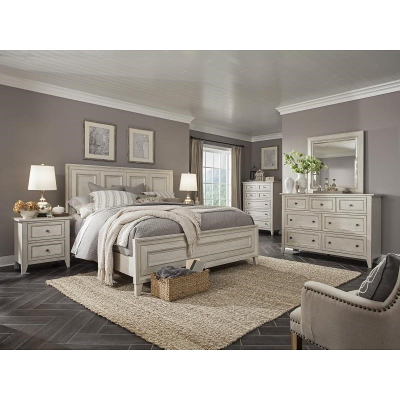 Two tone shop nightstands for bedroom