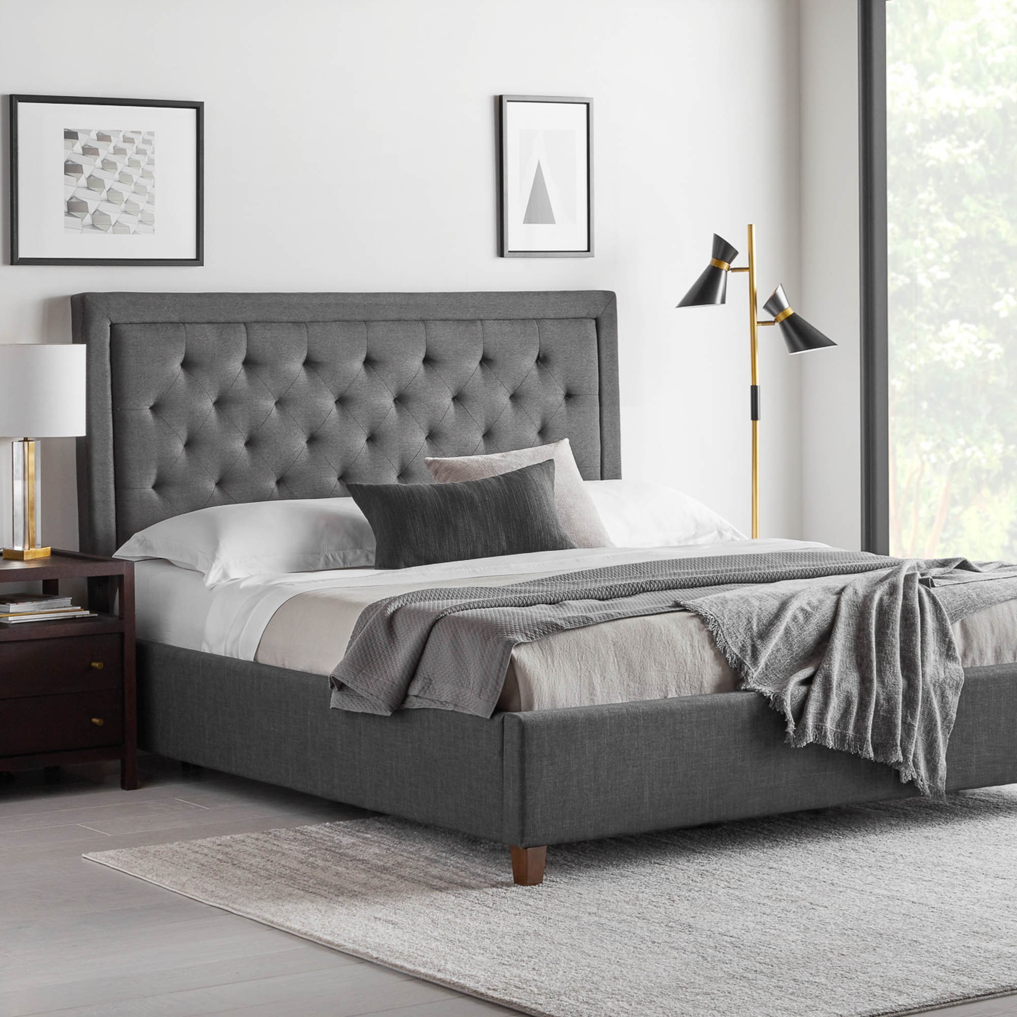 Malouf modern platform clearance frame