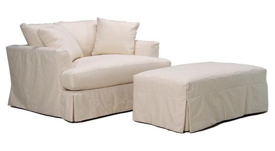 Queen anne online loveseat slipcover
