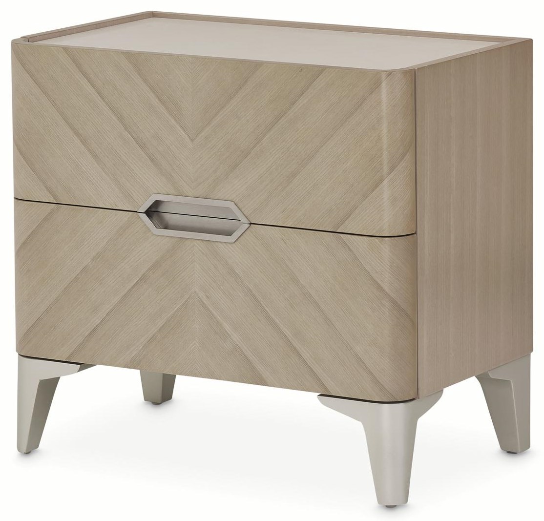Ash sales gray nightstand