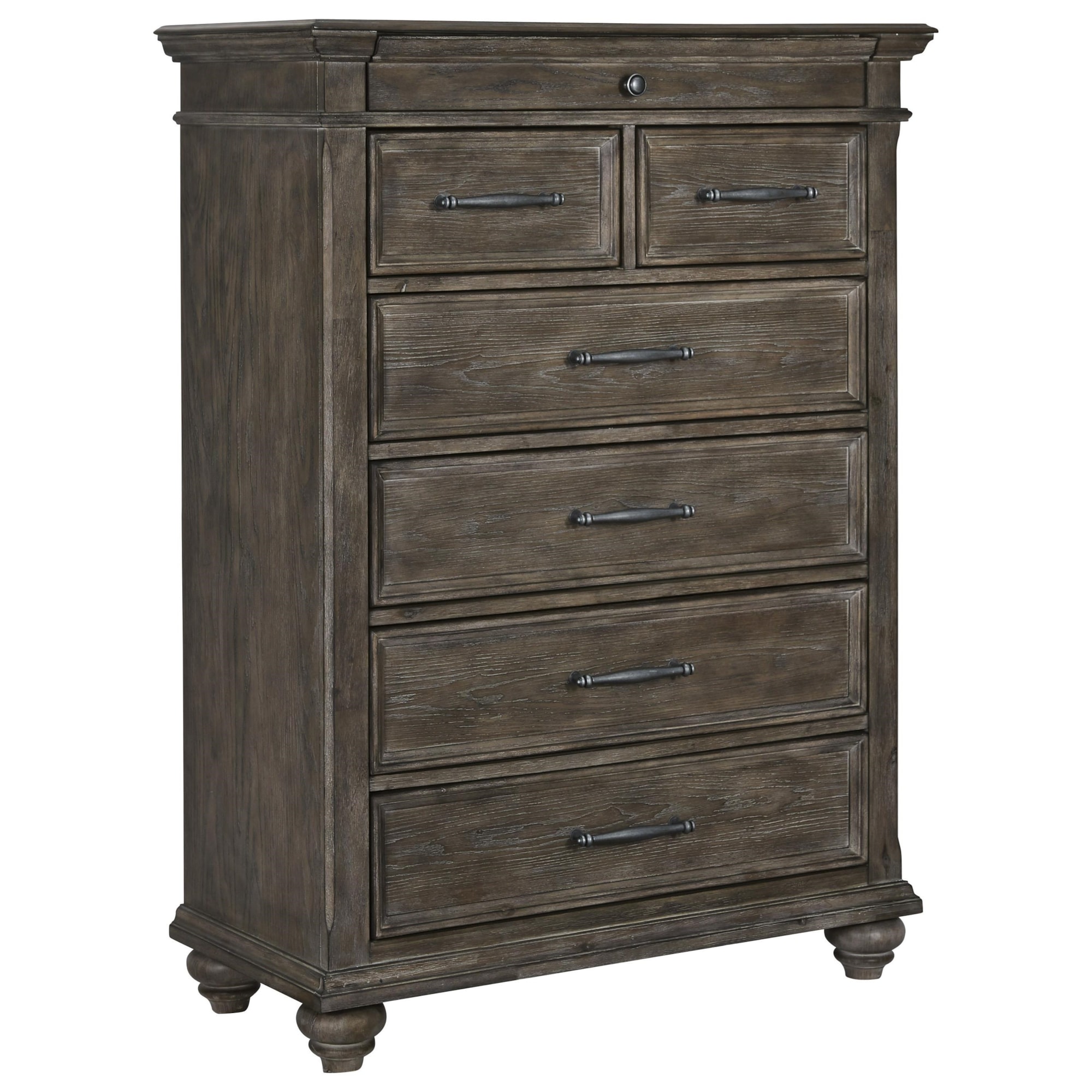 Millennium Johnelle 588377602 Queen Panel Bed, Dresser, Mirror