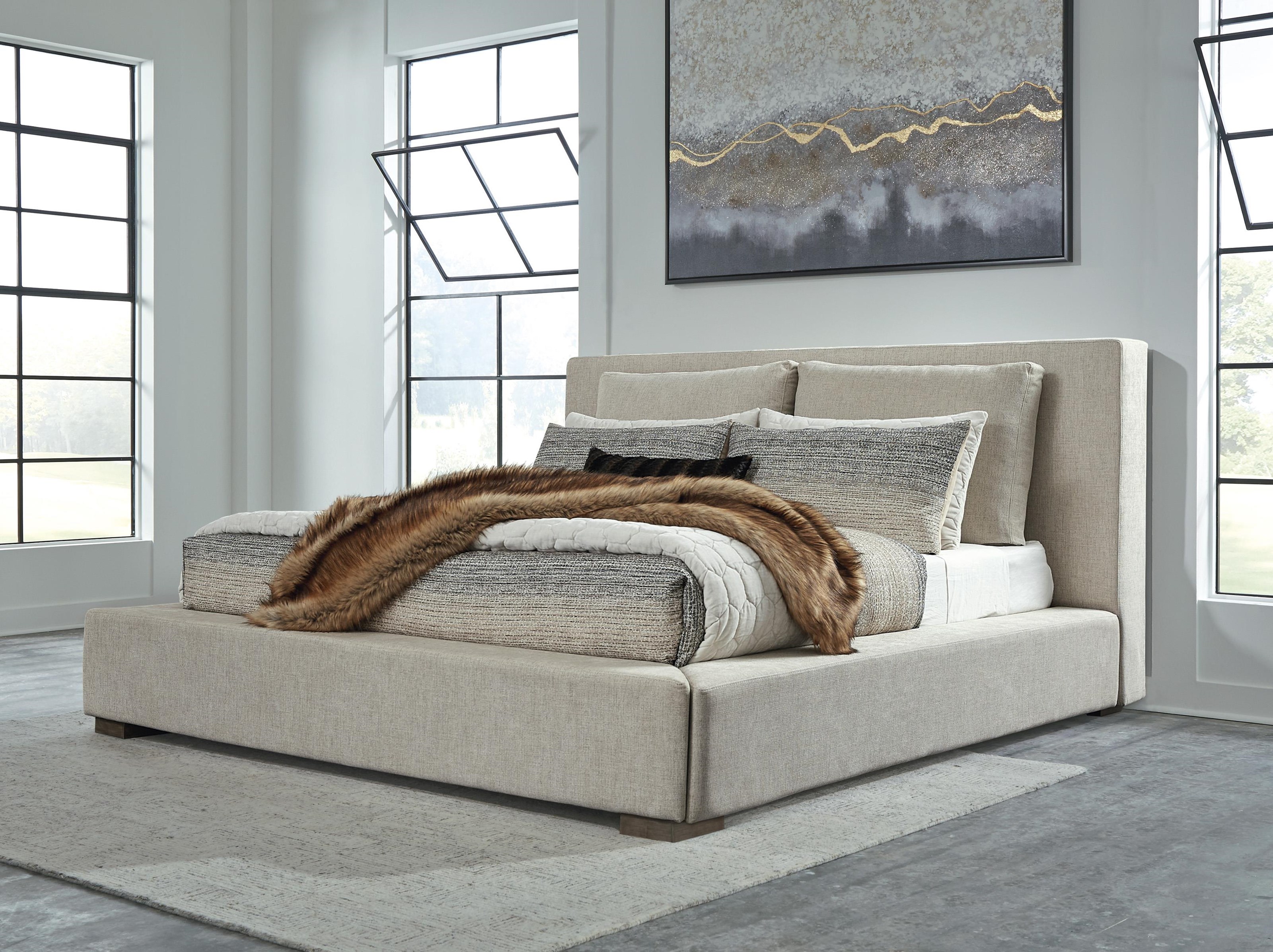 Millennium Langford 597337609 3 Piece Queen Upholstered Bed Sam