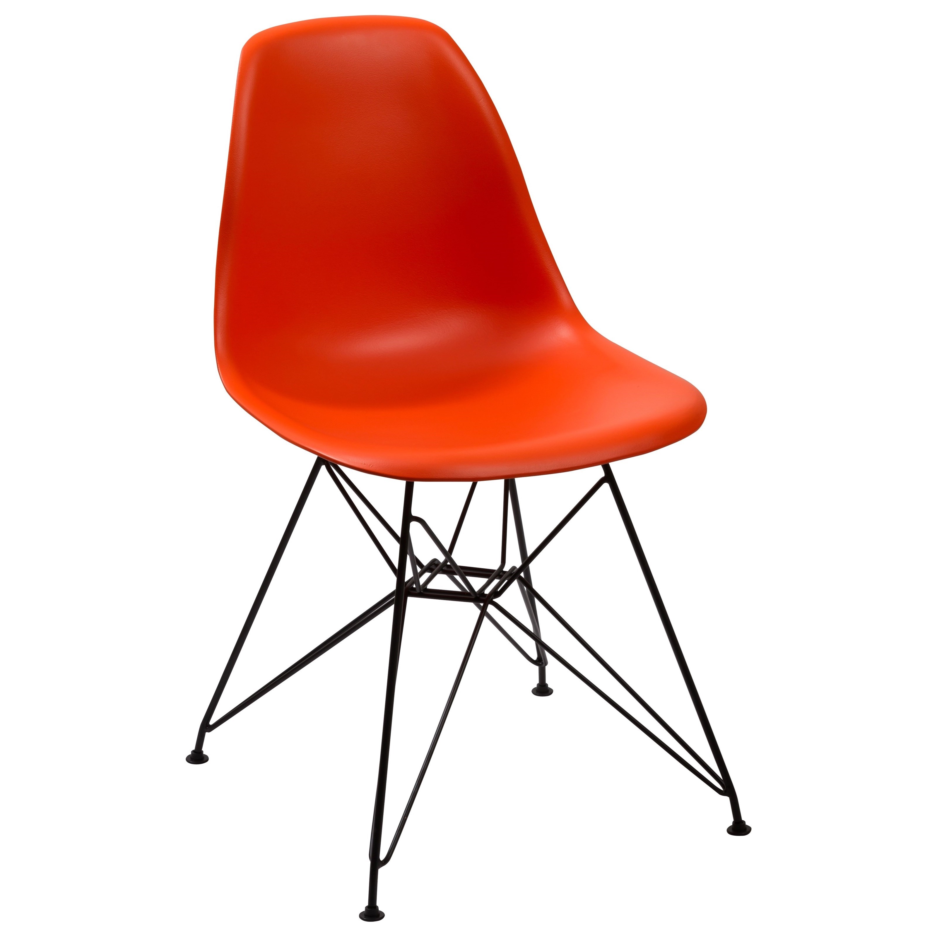 Molded plastic dining best sale chair