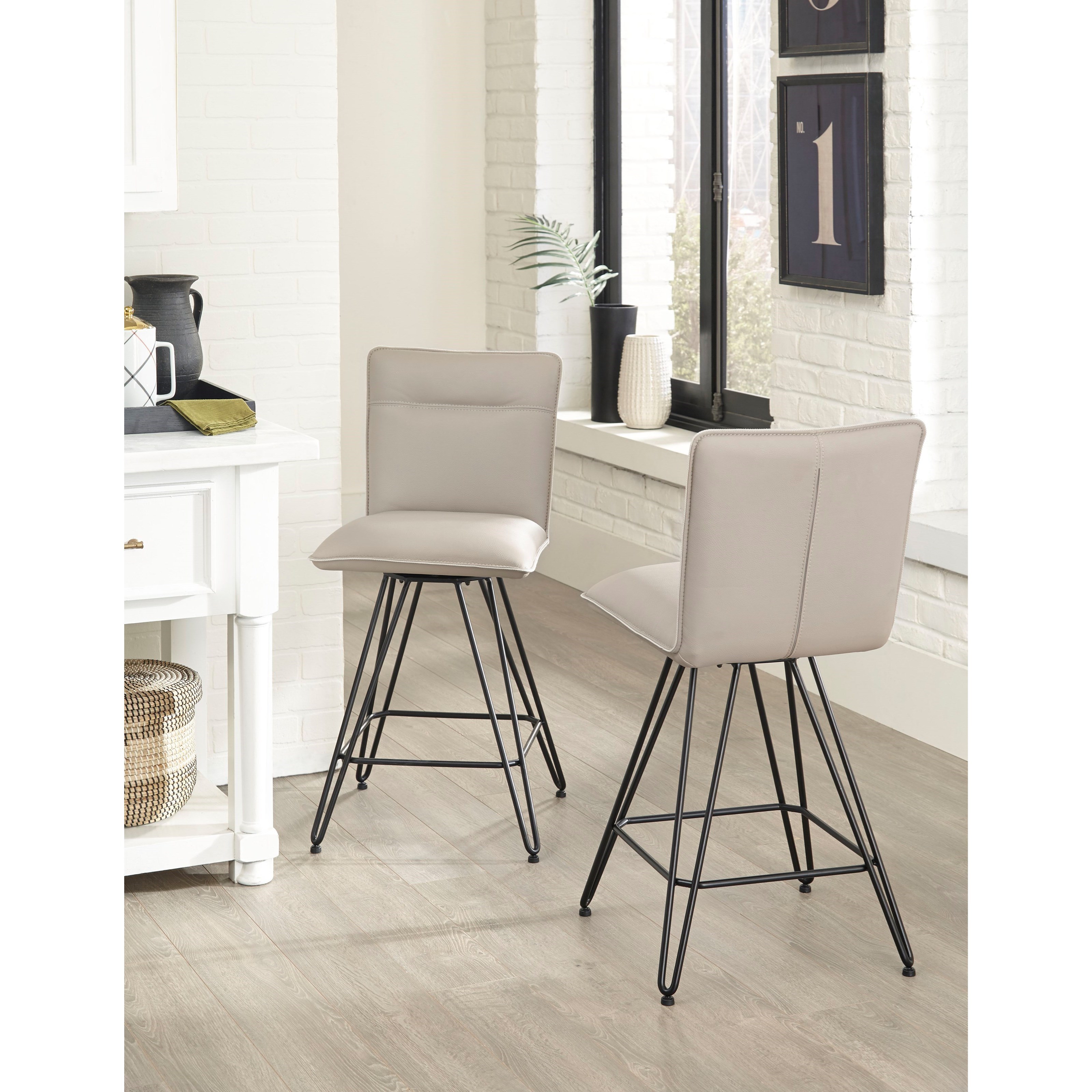 Hairpin leg counter stool hotsell