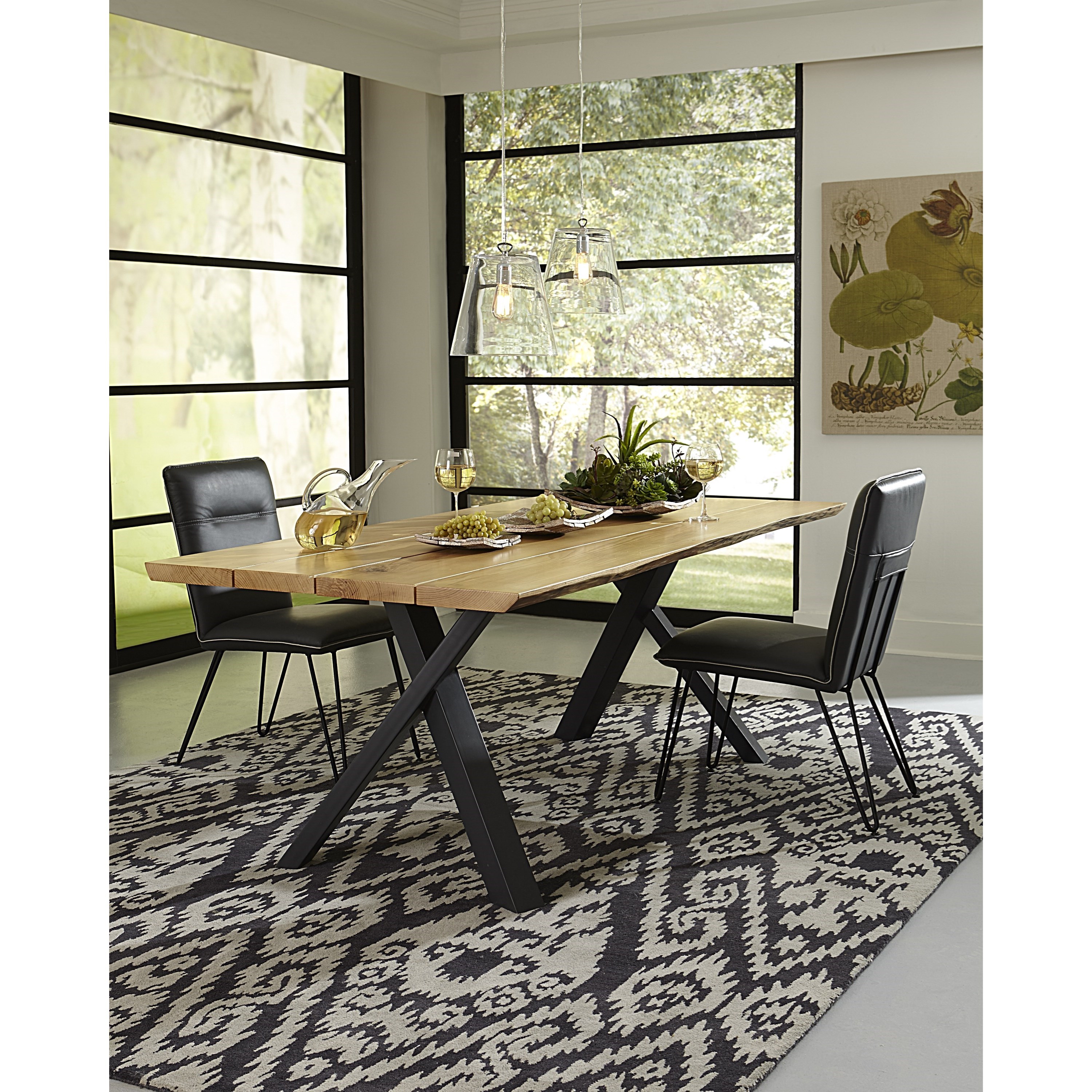 Hairpin leg dining chair deals