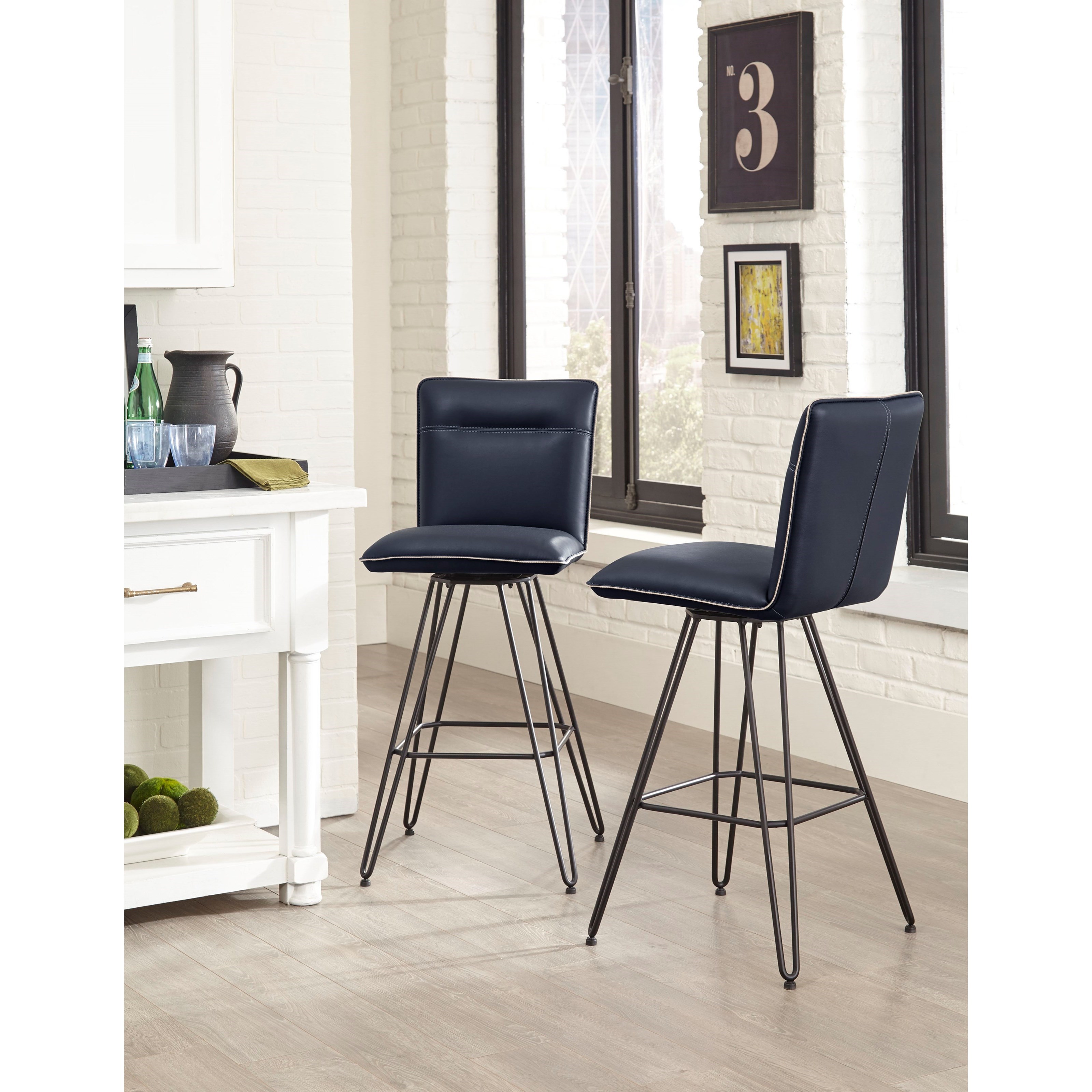 Hairpin leg bar stool store