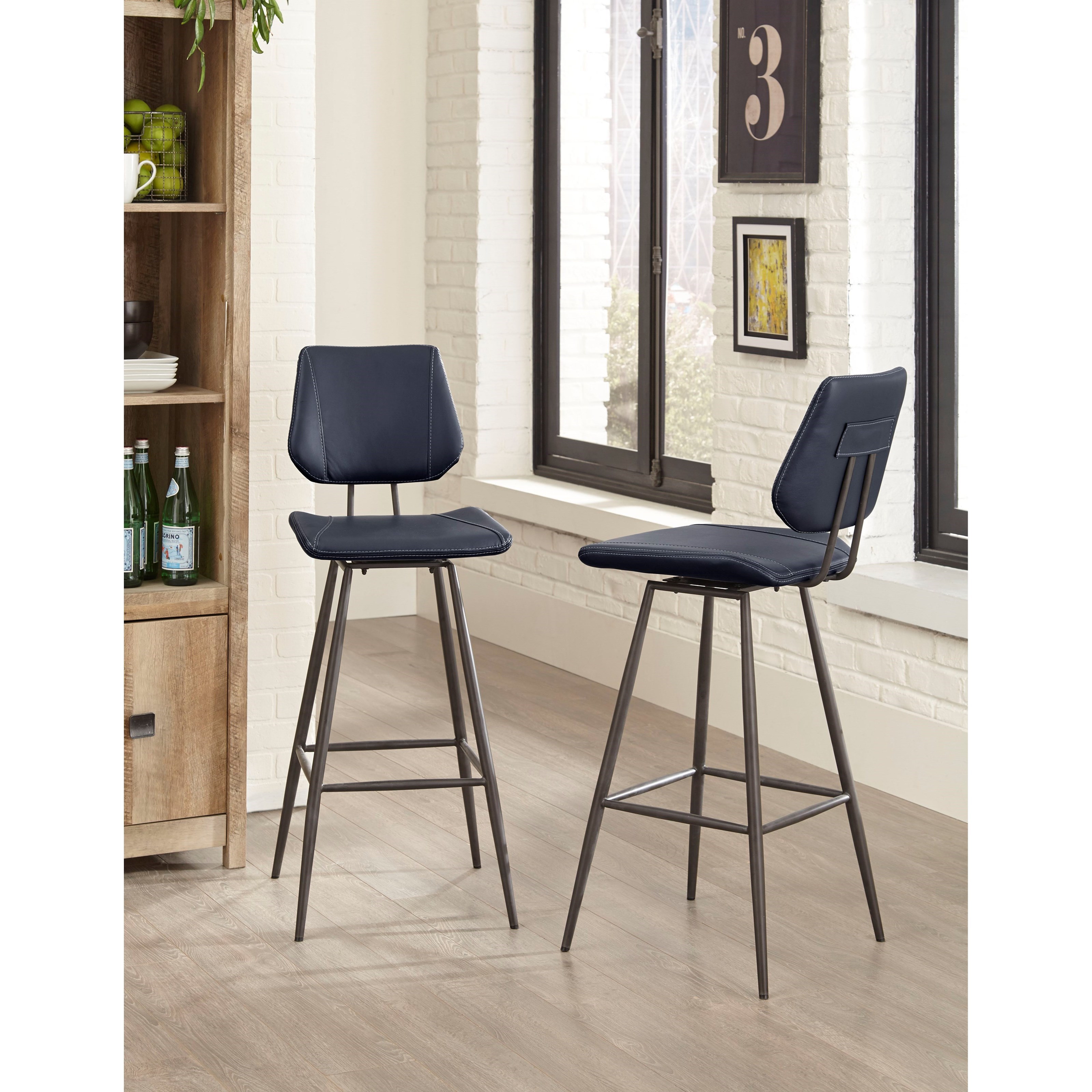 Modus International Crossroads 9LE868V Vinson Modern Swivel Bar