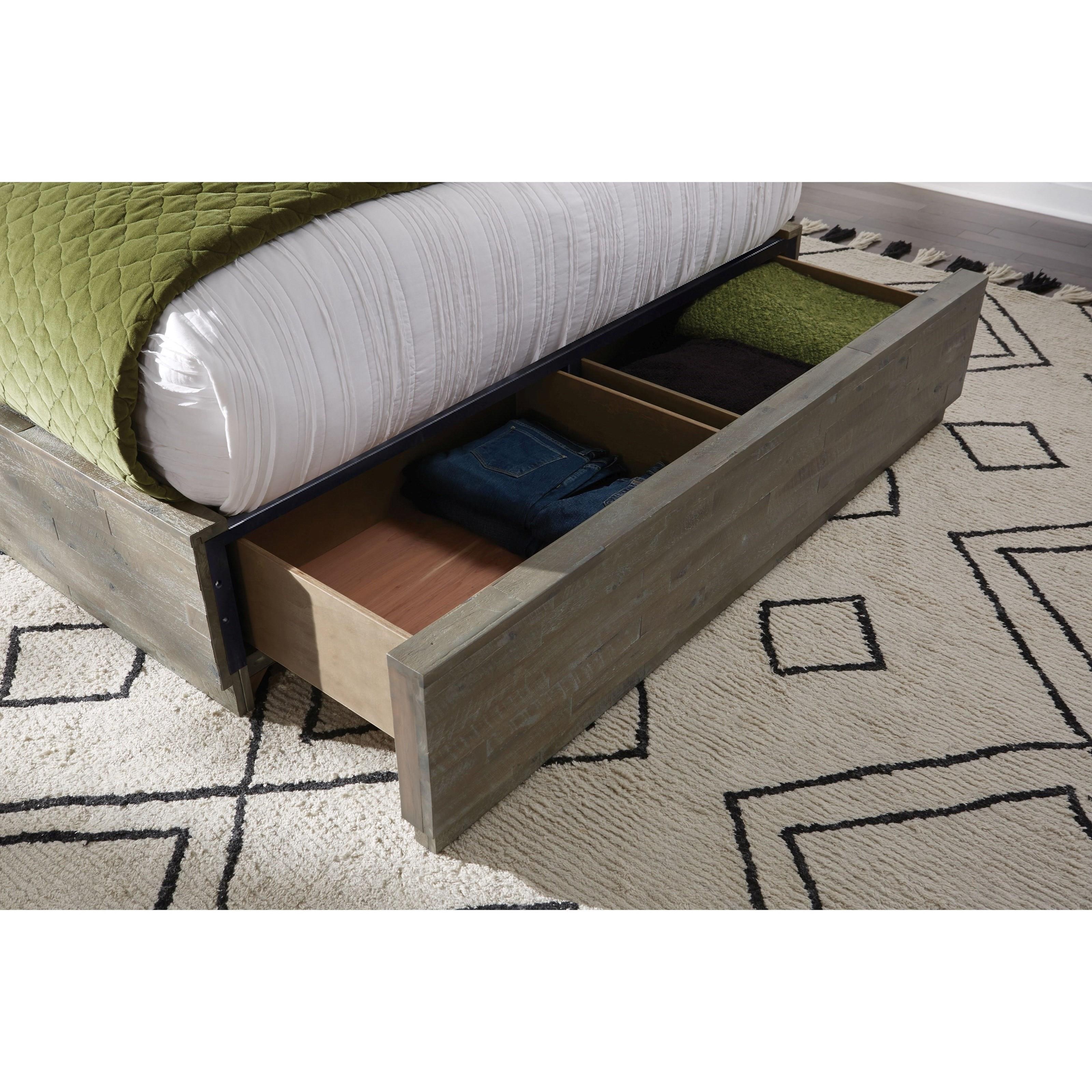 Tribeca storage full 2025 platform bed