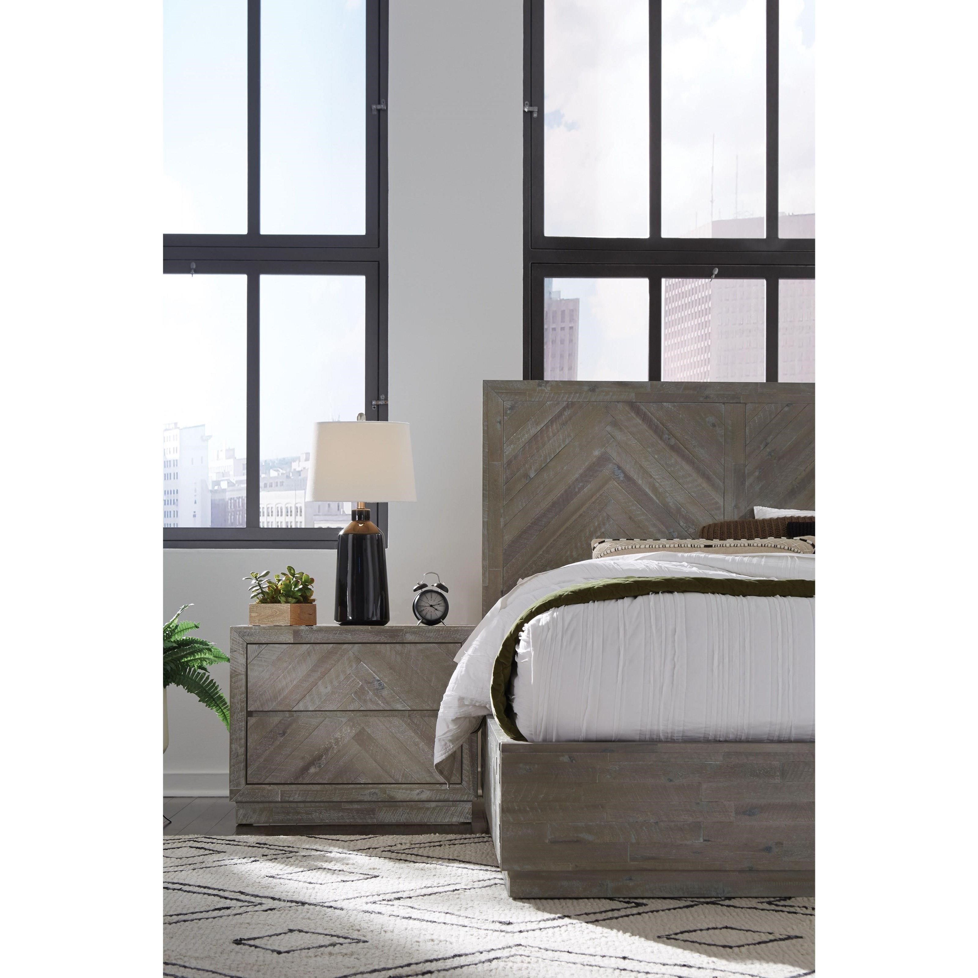 Modus riva store storage platform bed