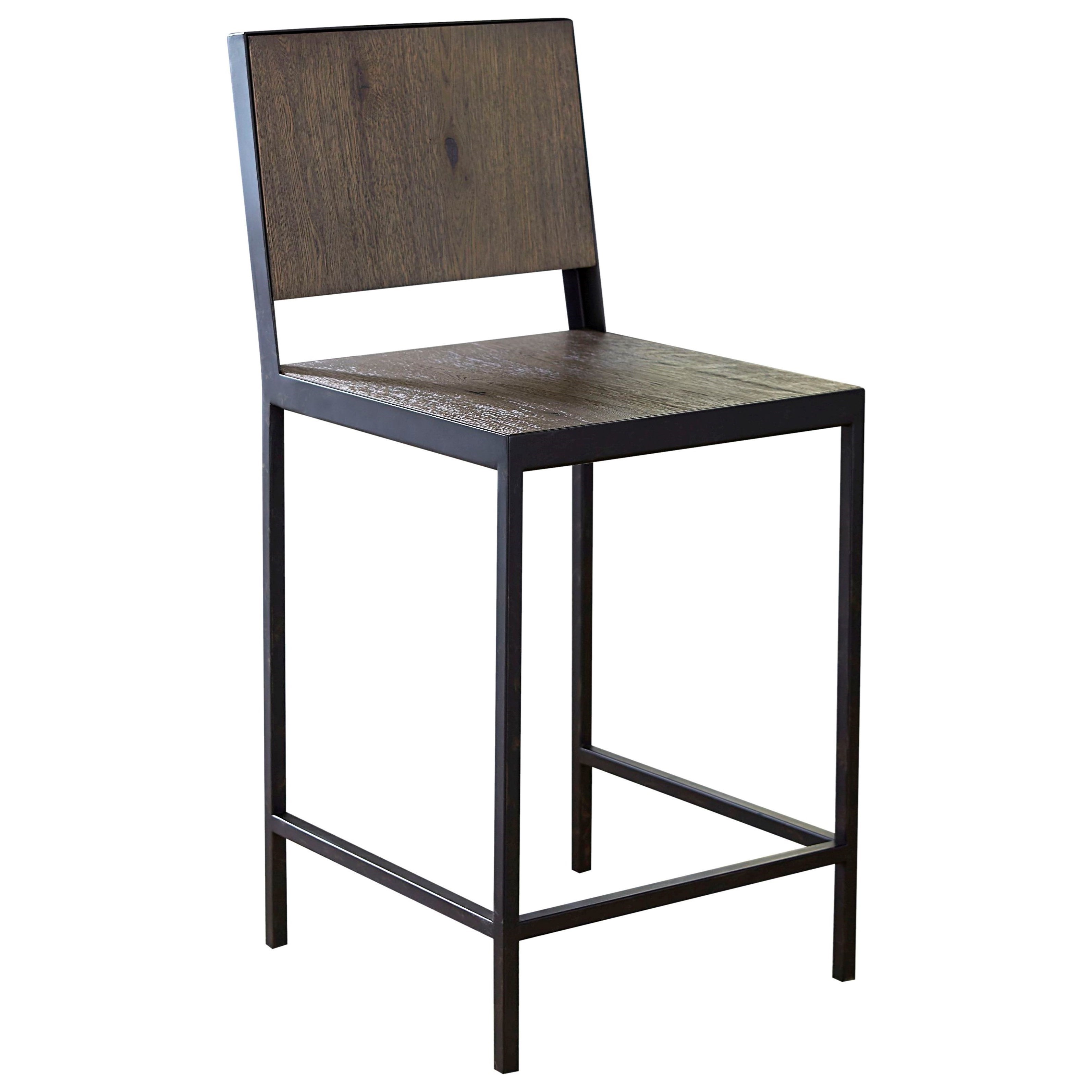 Wood and metal hudson pub stool deals