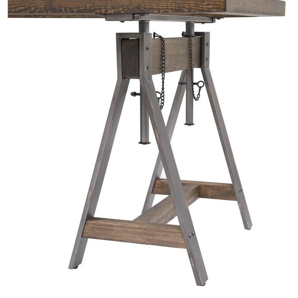 Industrial adjustable desk deals