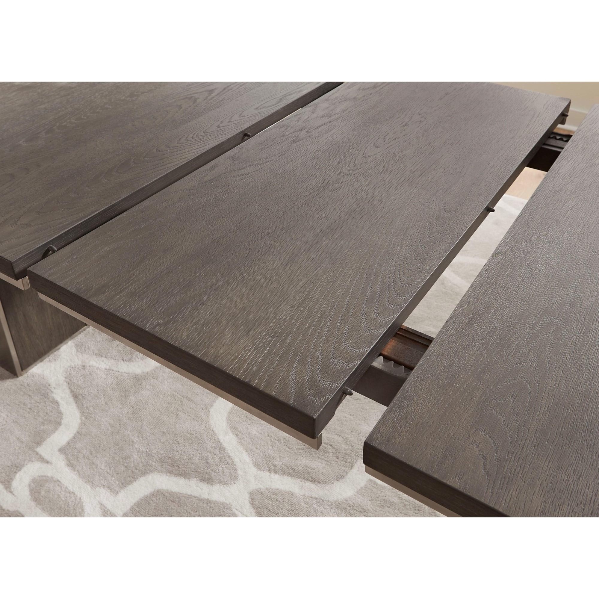 Modus Furniture Plata 6EL460 Contemporary Extension Dining Table in ...