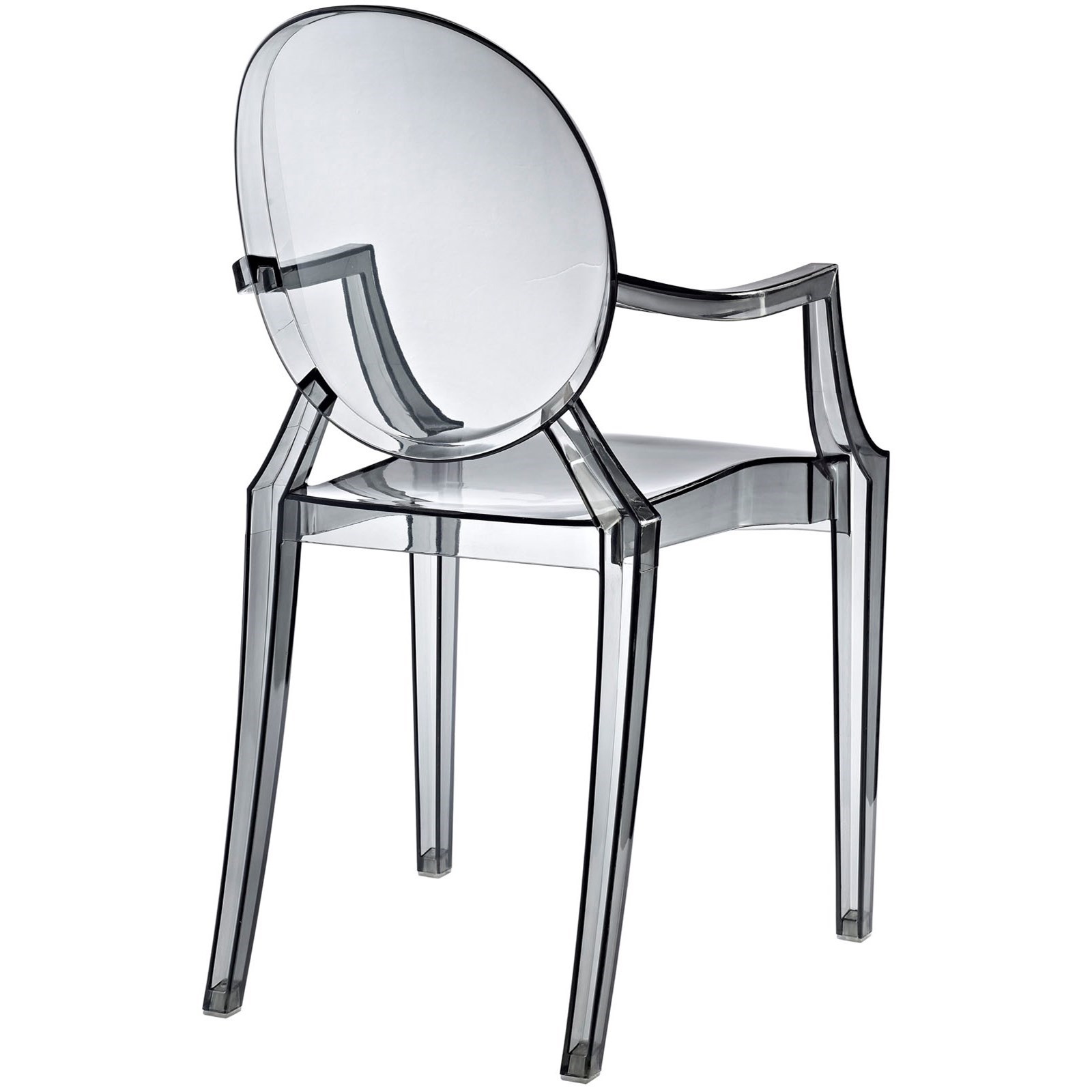 Modway acrylic on sale chair