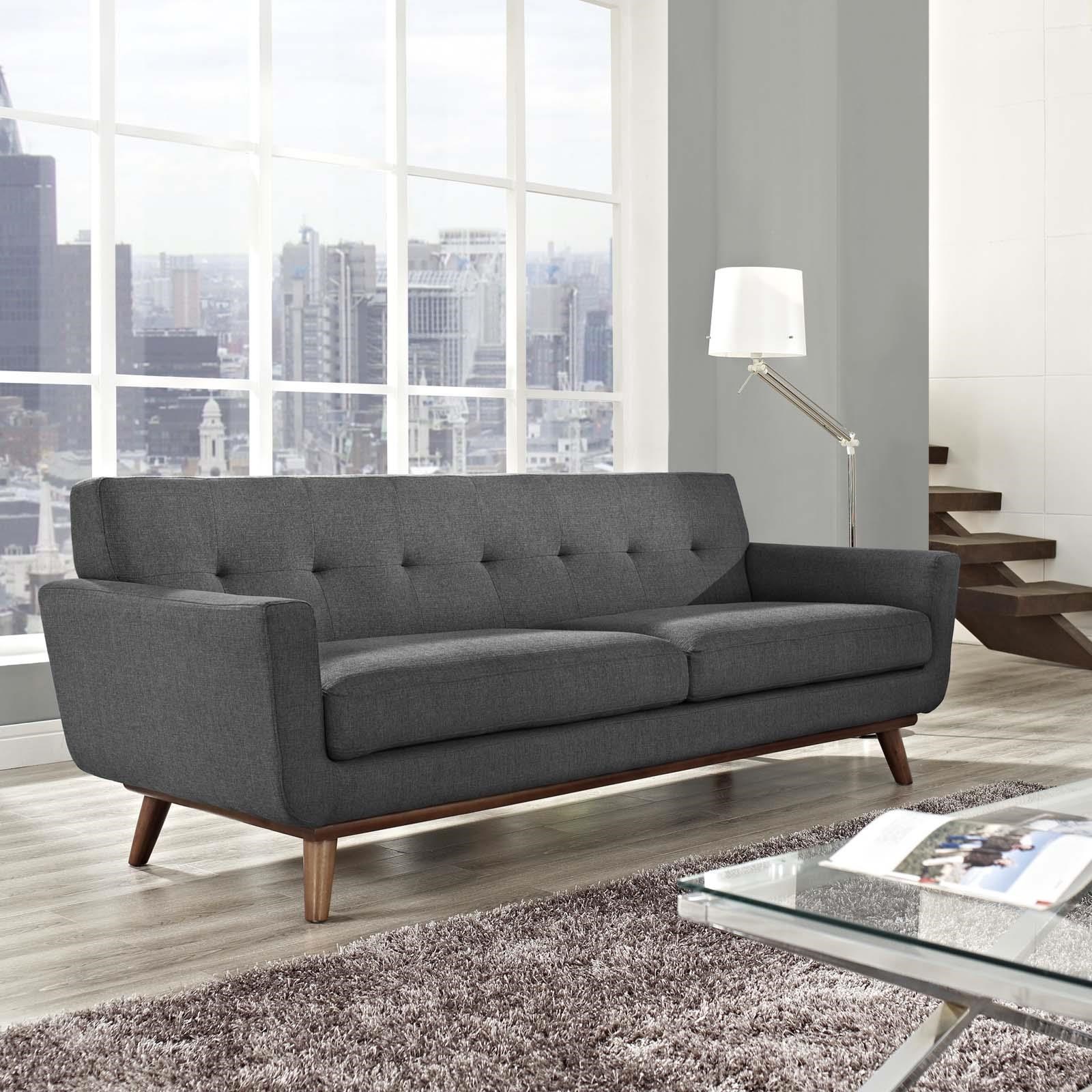 Modway Engage EEI 1180 DOR Engage Gray Sofa Value City Furniture