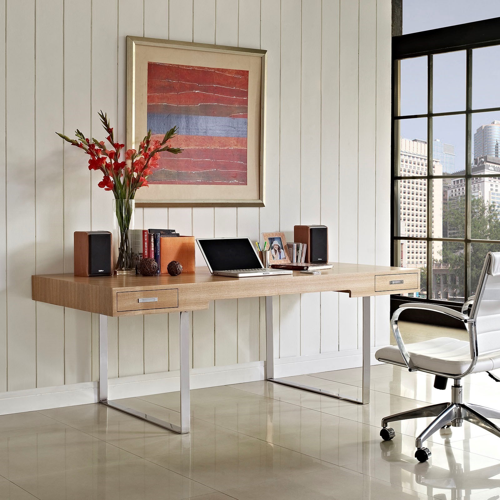 Modway writing shop desk