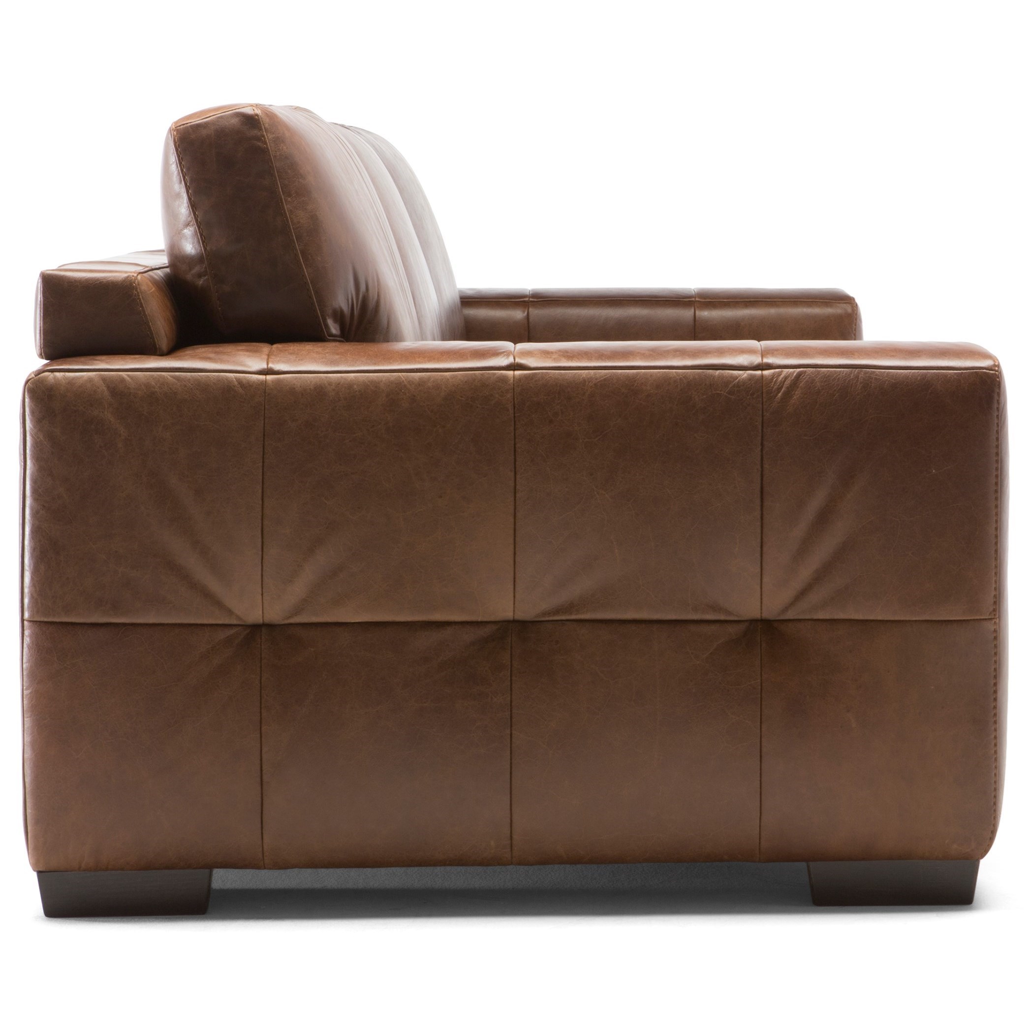 Natuzzi Editions Top Grain Italian Leather C123-064 Contemporary Leather  Sofa | Williams & Kay | Sofas