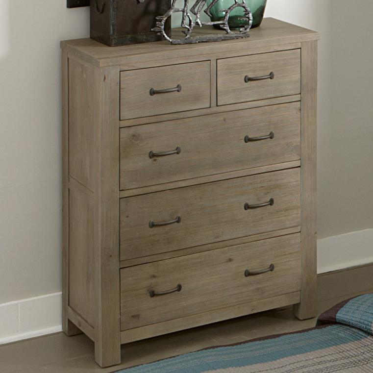 Hillsdale Kids Highlands 10520 Transitional 5 Drawer Chest of