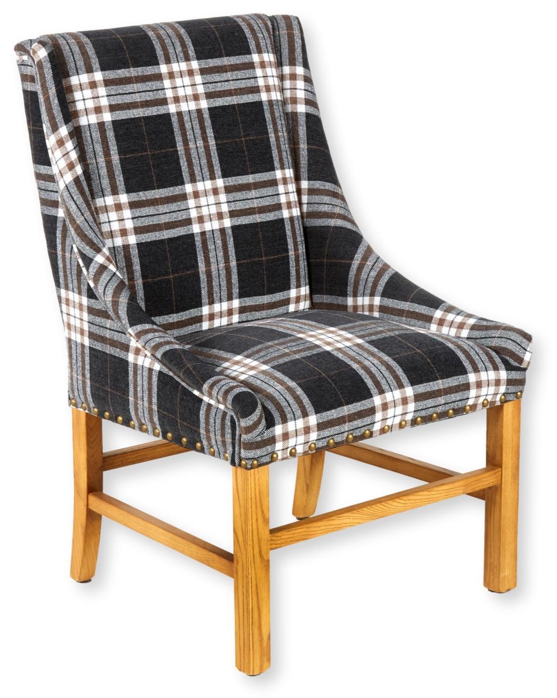 Grey tartan dining best sale chairs