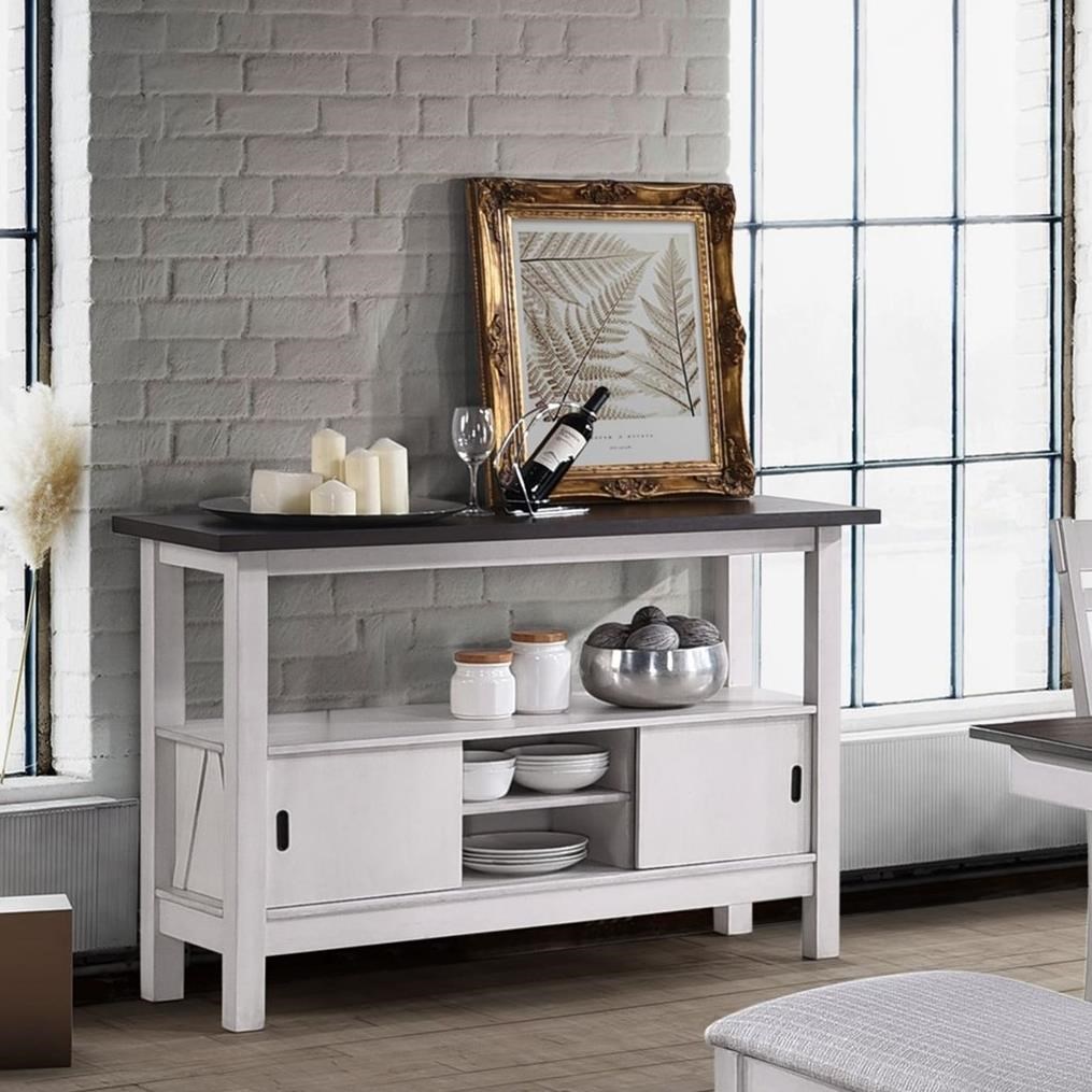 New Classic Maisie D1903 30 Farmhouse Server with Open Shelving
