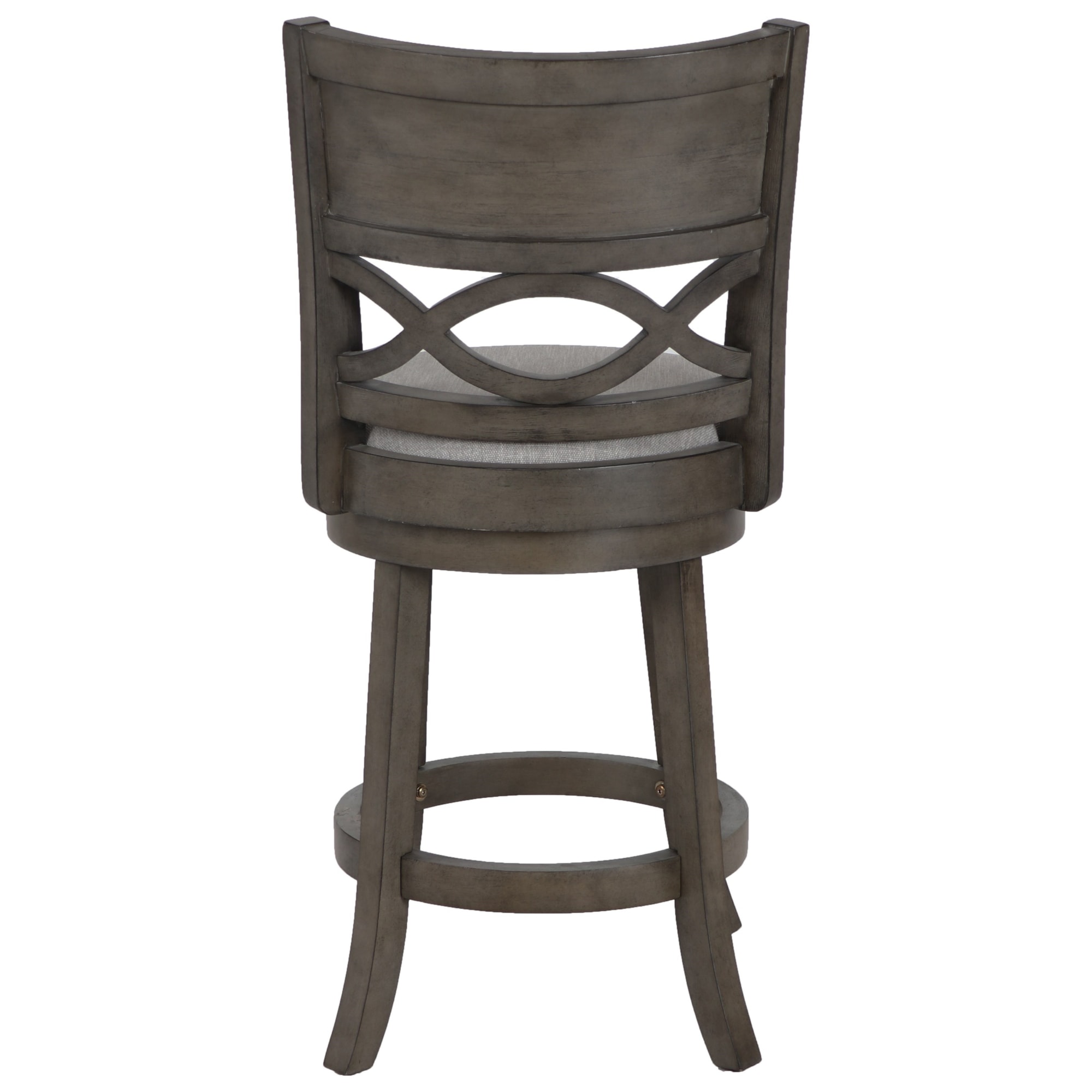 Home Classic Manchester S1128CSFG Transitional 24" Counter Stool with Fabric Seat Del Sol