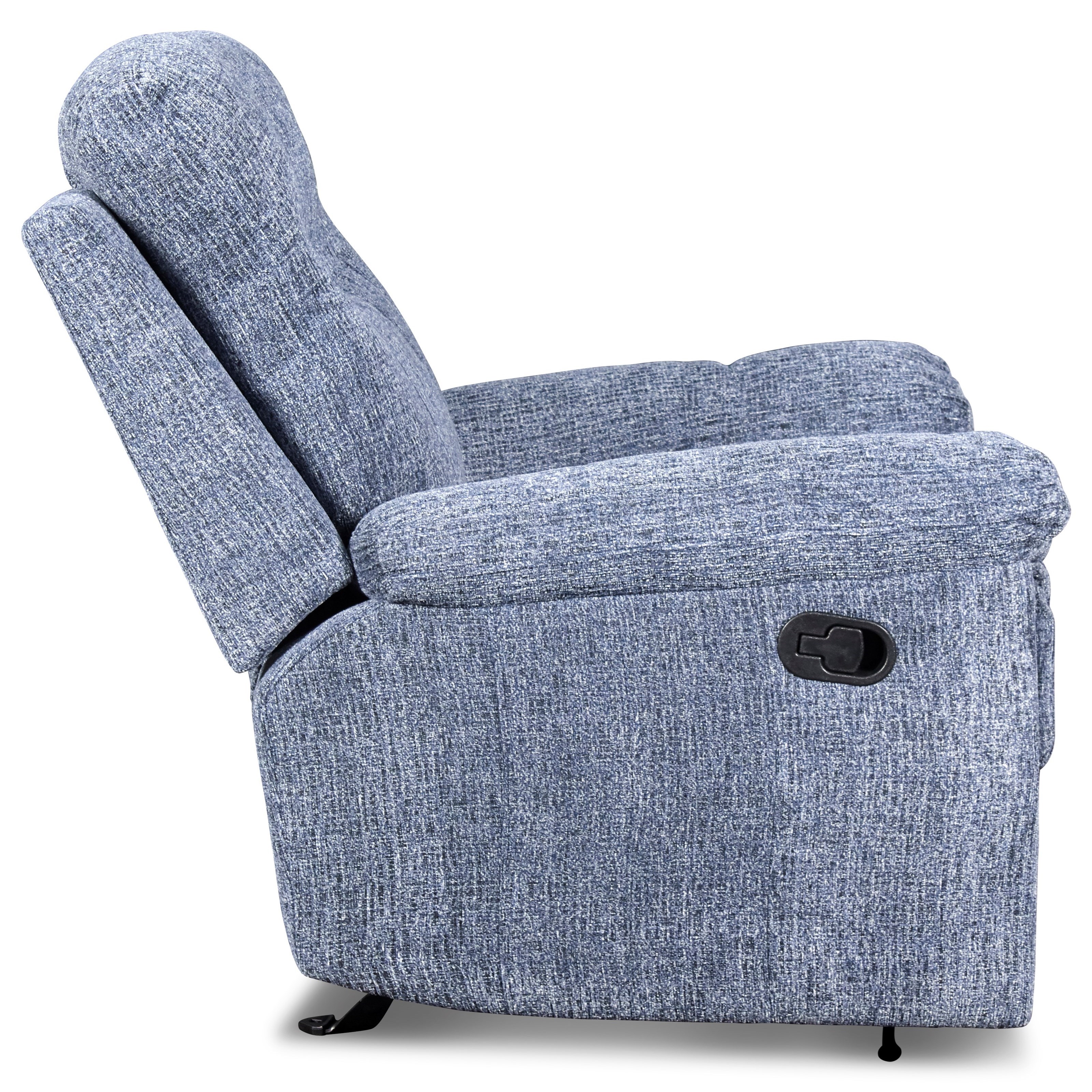 Blue discount glider recliner