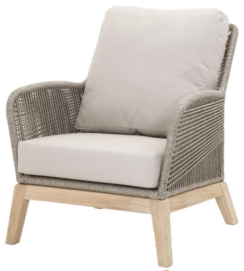Woven club best sale chair