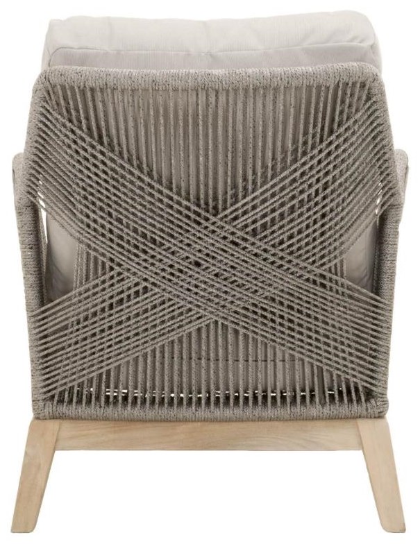 Essentials for Living Woven 610141900 Loom Club Chair HomeWorld