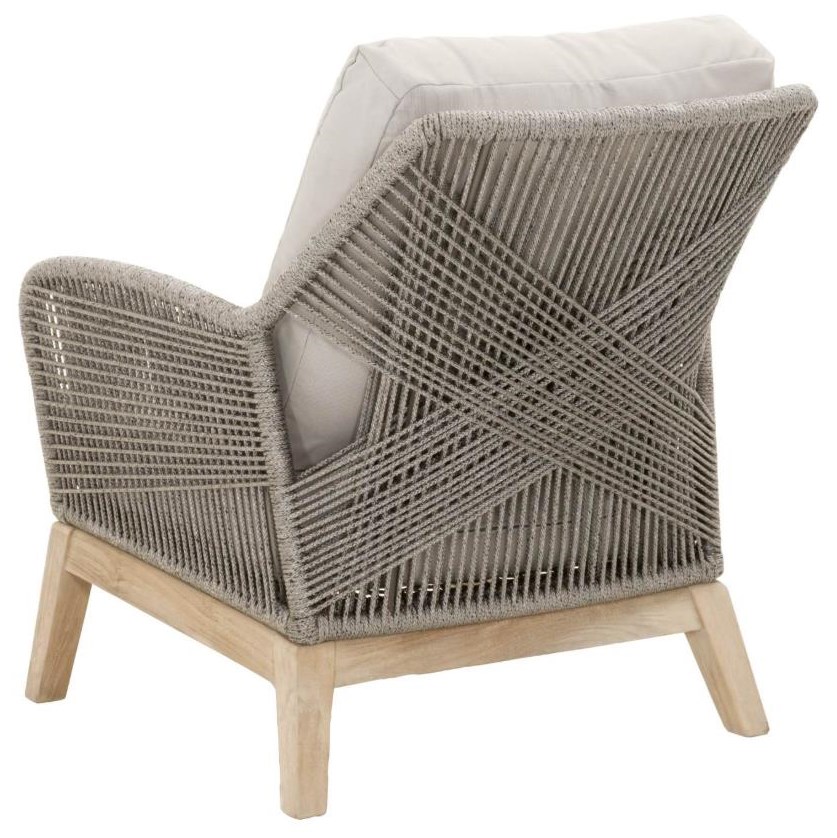 Essentials for Living Woven 610141900 Loom Club Chair HomeWorld