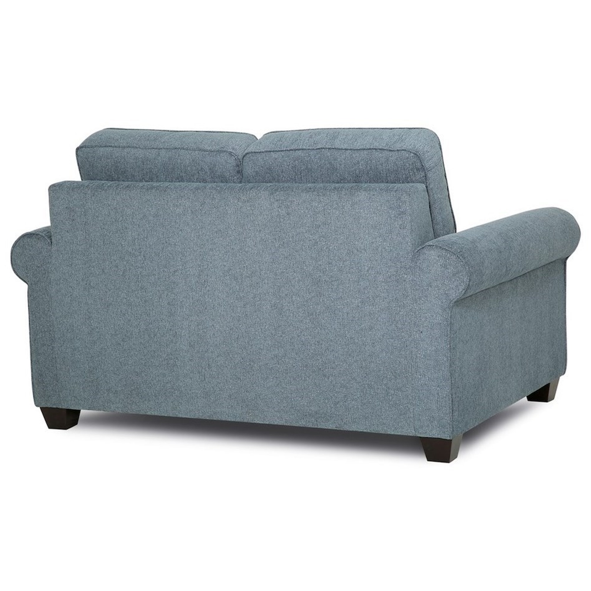 Palliser Swinden 4052721 Casual Double Sofa Sleeper with Sock Rolled