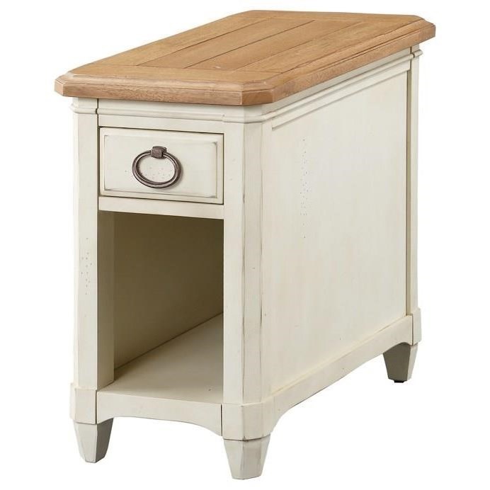 Dania beach end table store with storage