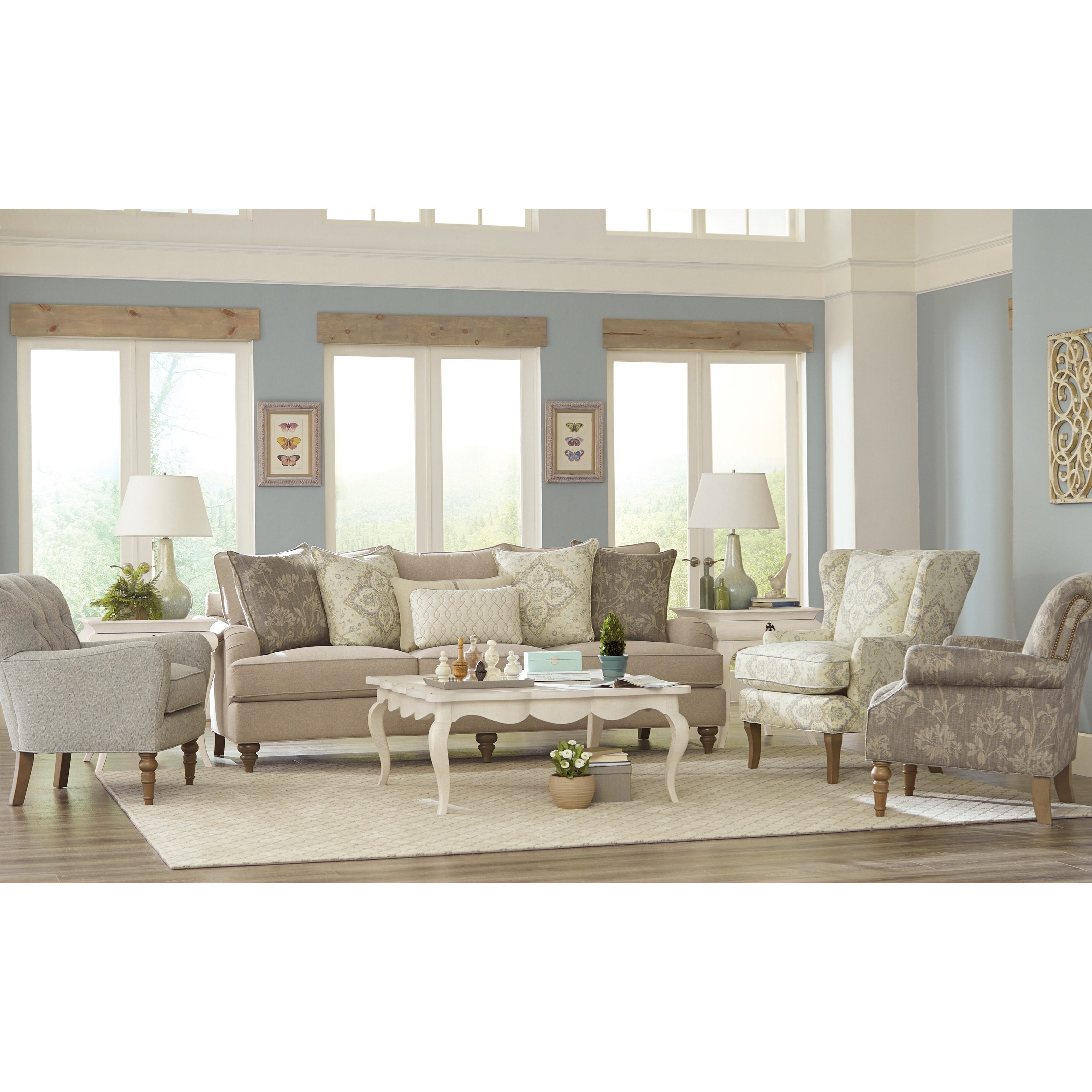 Craftmaster online farmhouse sofa