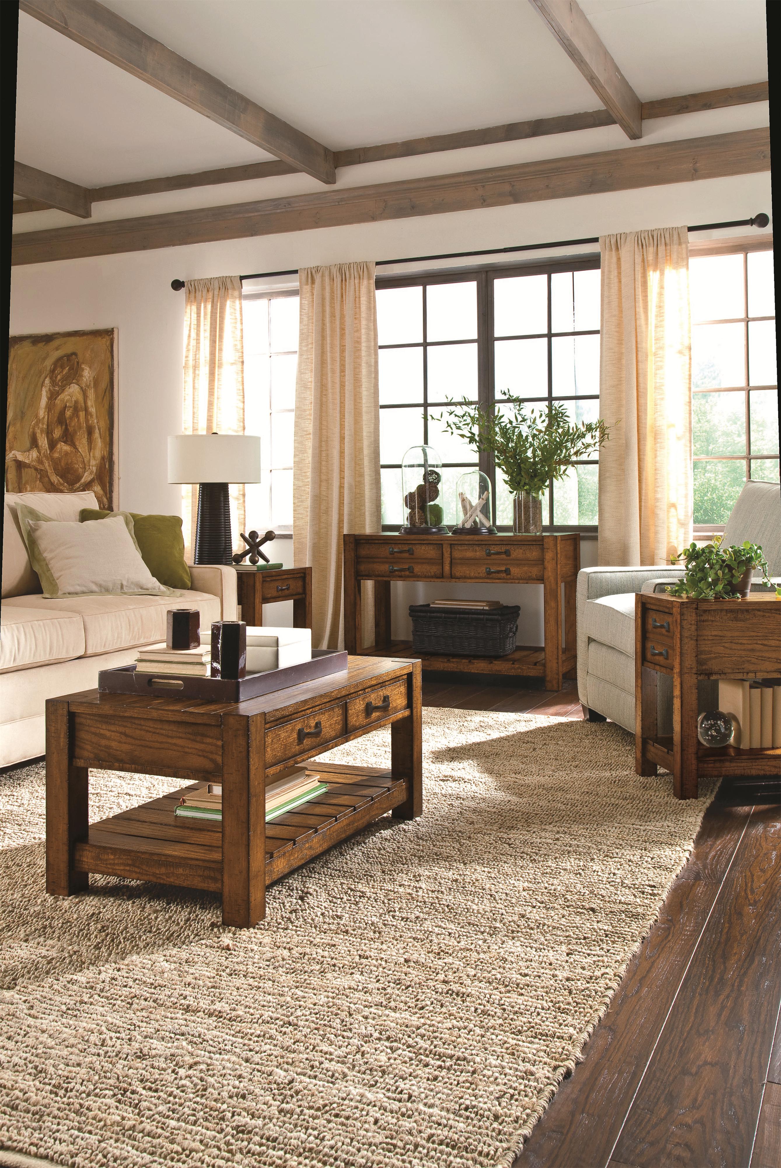 Peters revington oak on sale end tables