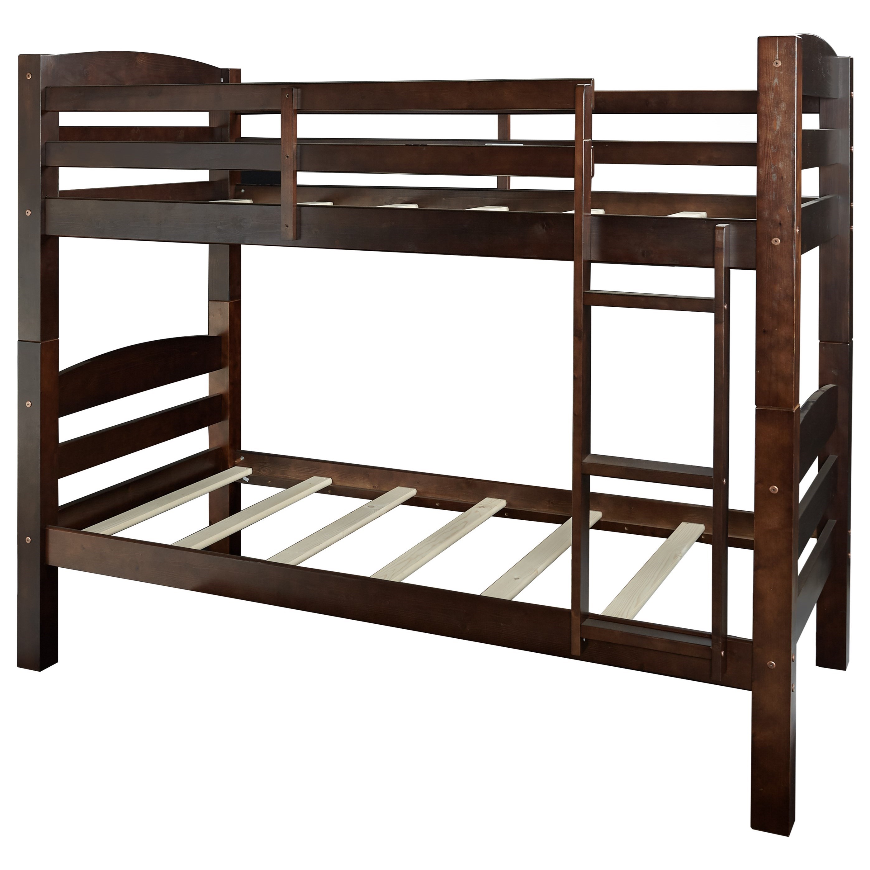 Powell Levi 16Y2005E Children s Twin Over Twin Bunk Bed Bullard