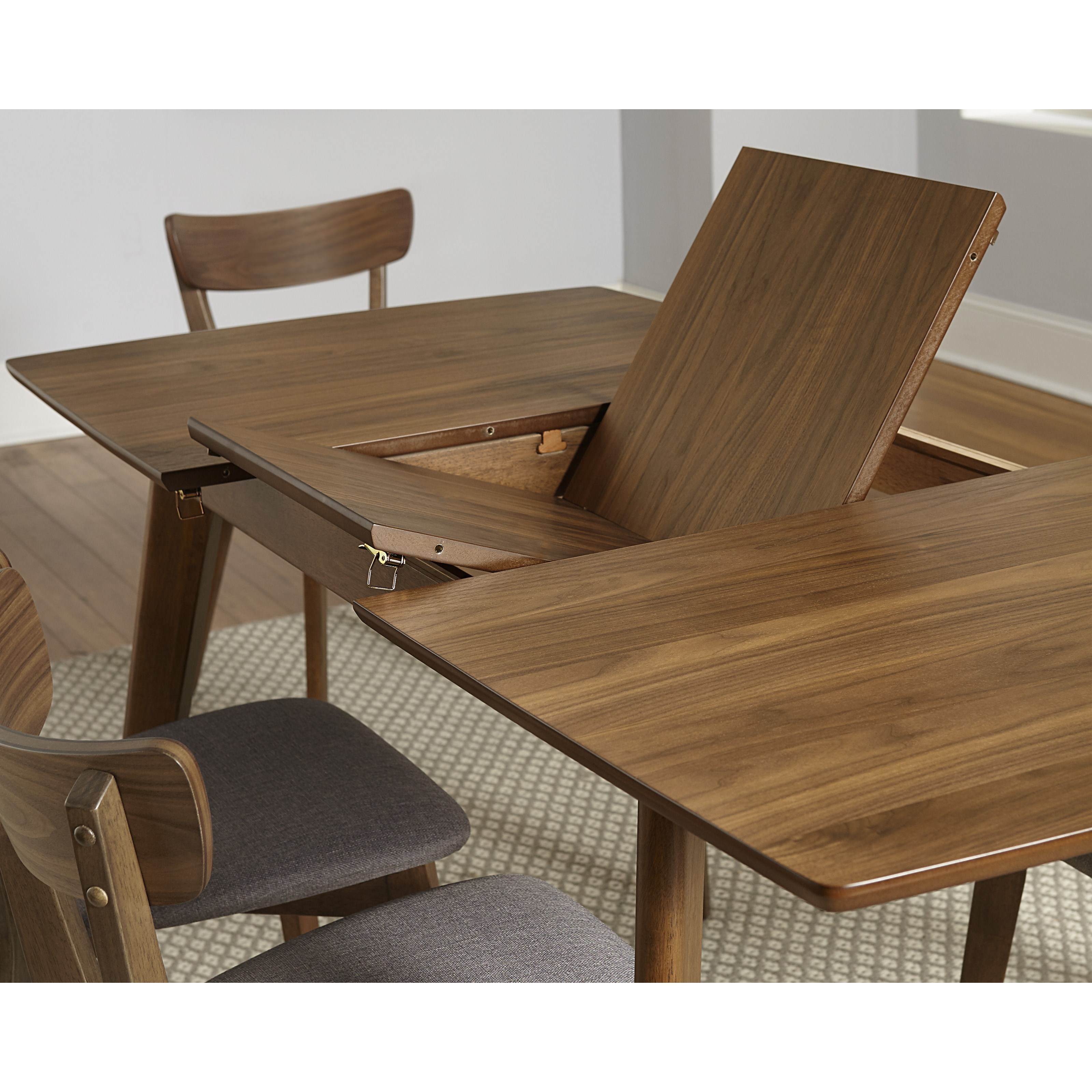 Butterfly table with chair storage deals
