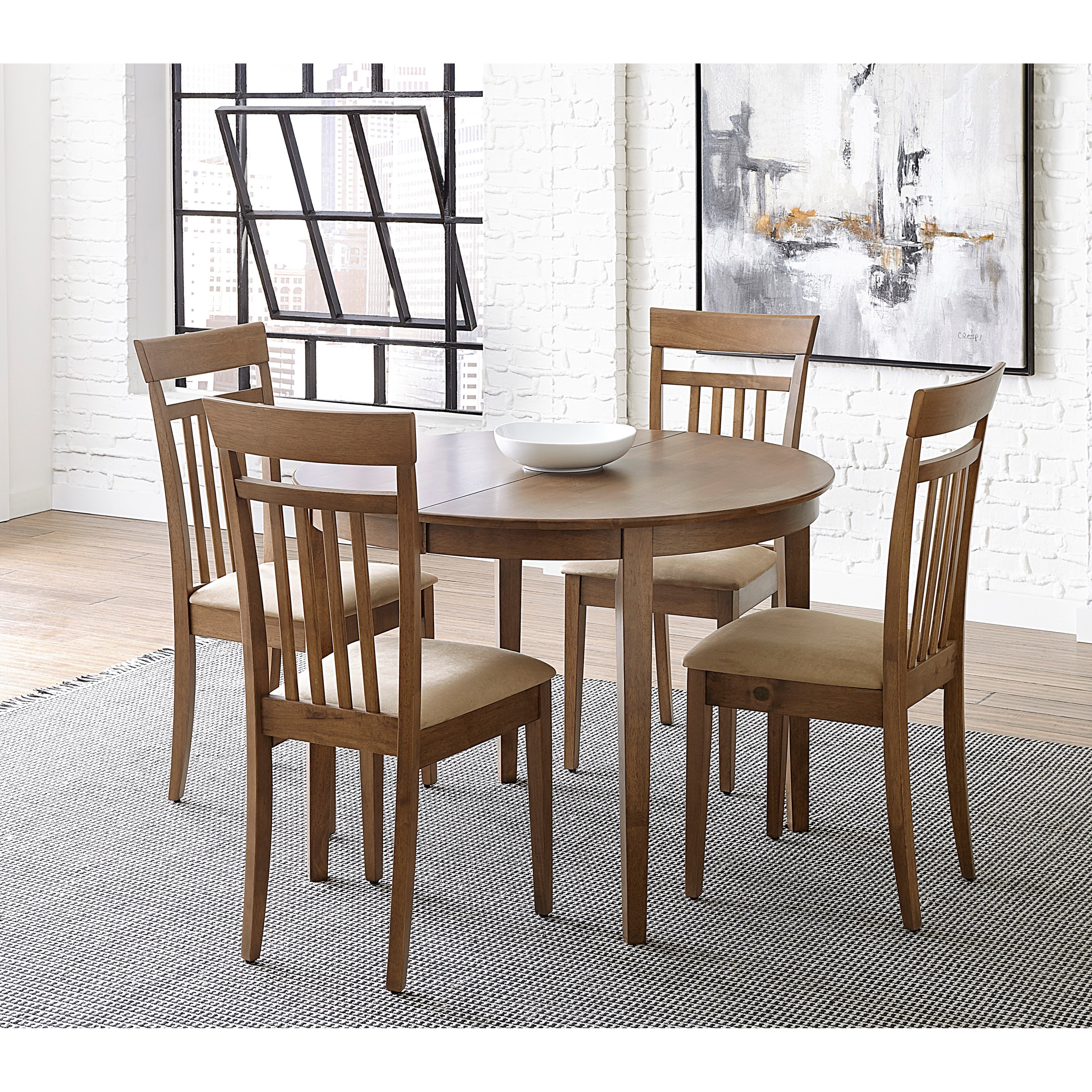 Progressive Furniture Palmer D868 10 Transitional Dining Table