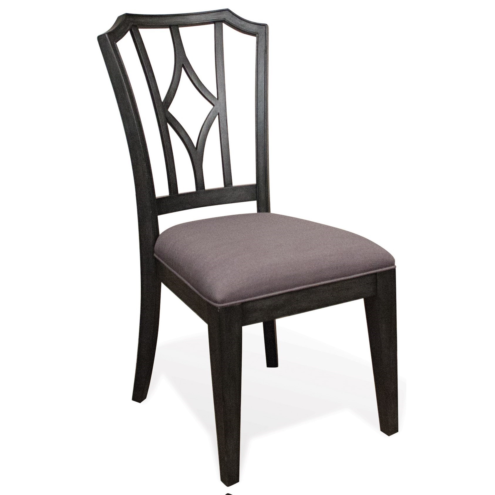 Corinne Upholstered Diamond Back Side Chair