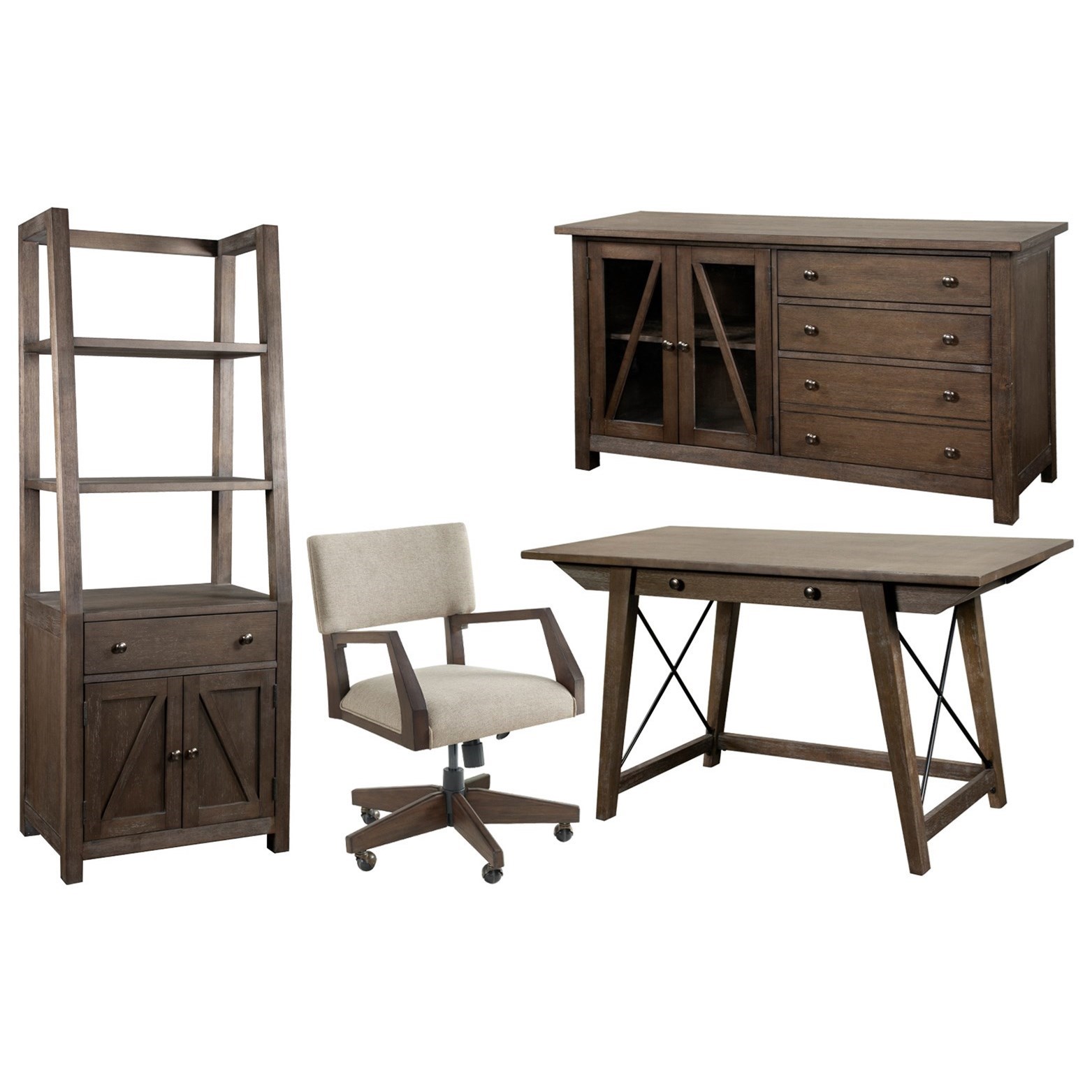 Baldridge home sales office desk chair