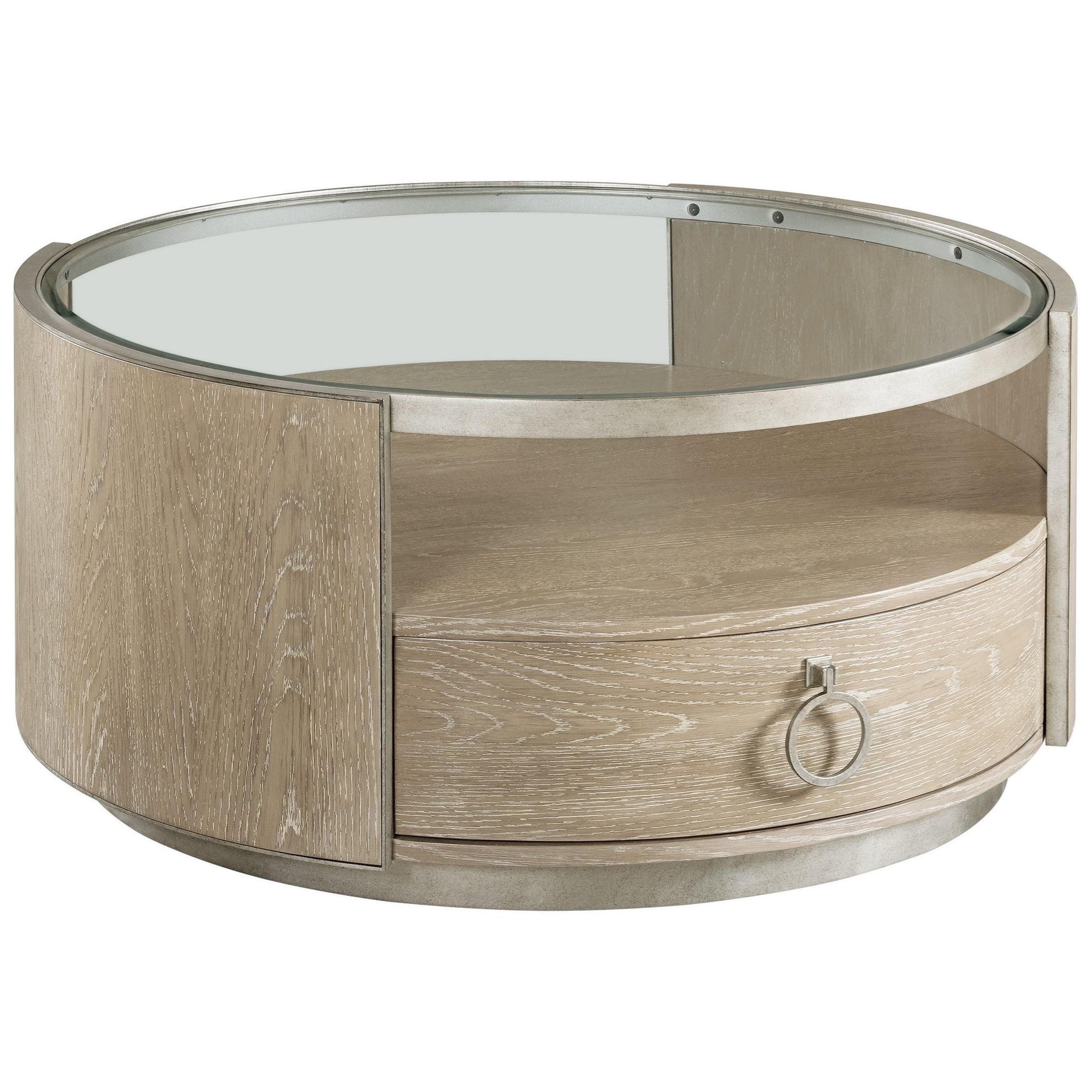 Riverside Furniture Sophie 50303 Contemporary Round Cocktail Table