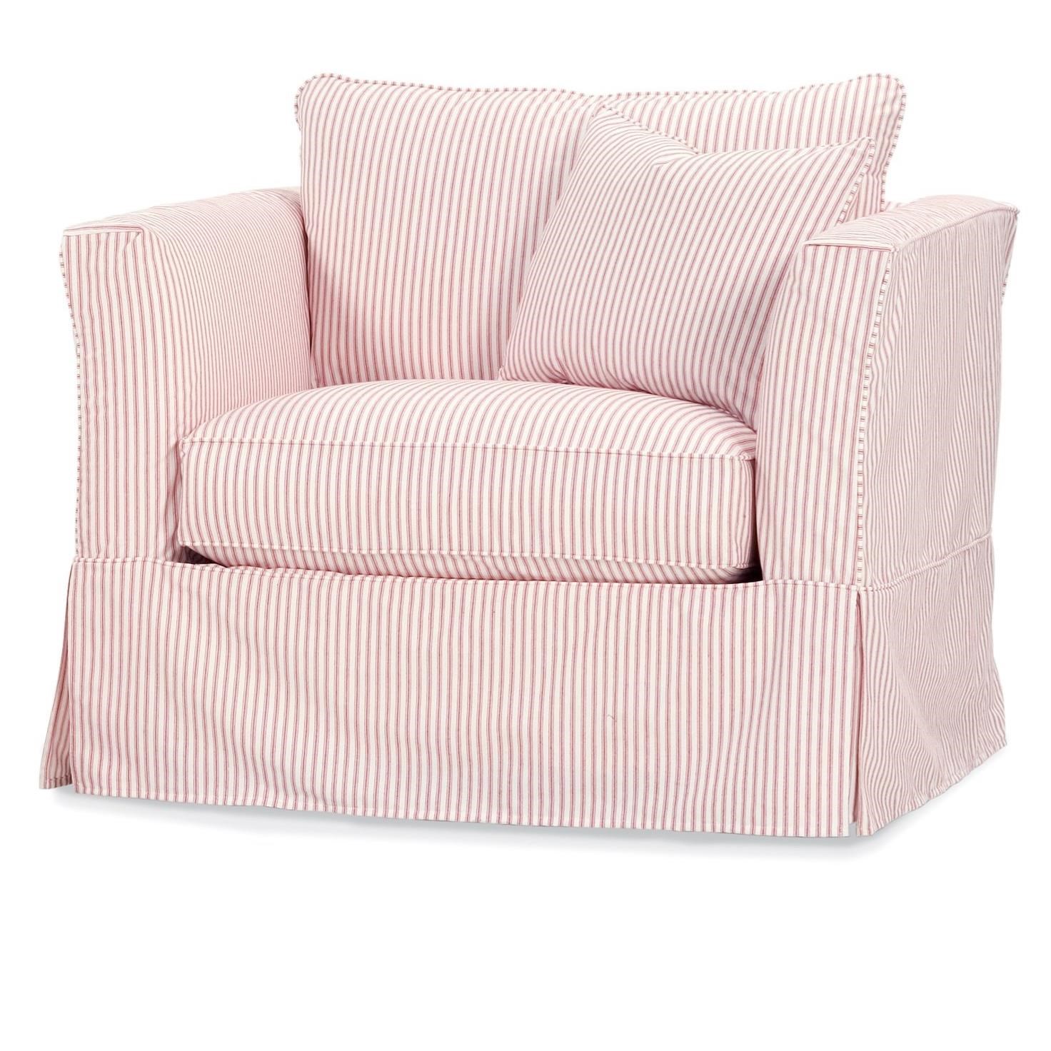 Rowe Darby H231 000 Slipcovered Club Chair Malouf Furniture Co