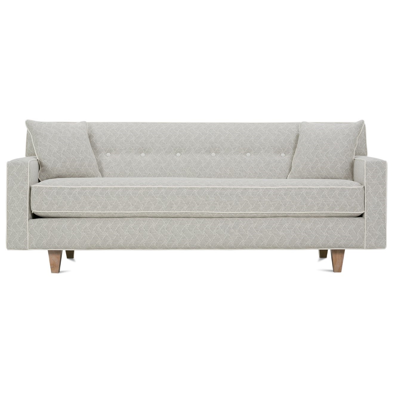 Single bench cushion sofa online
