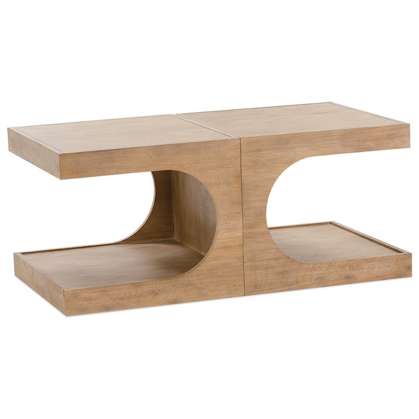 Rowe Dune RR 10090 305 Bunching Cocktail Table with Rift Cut Oak