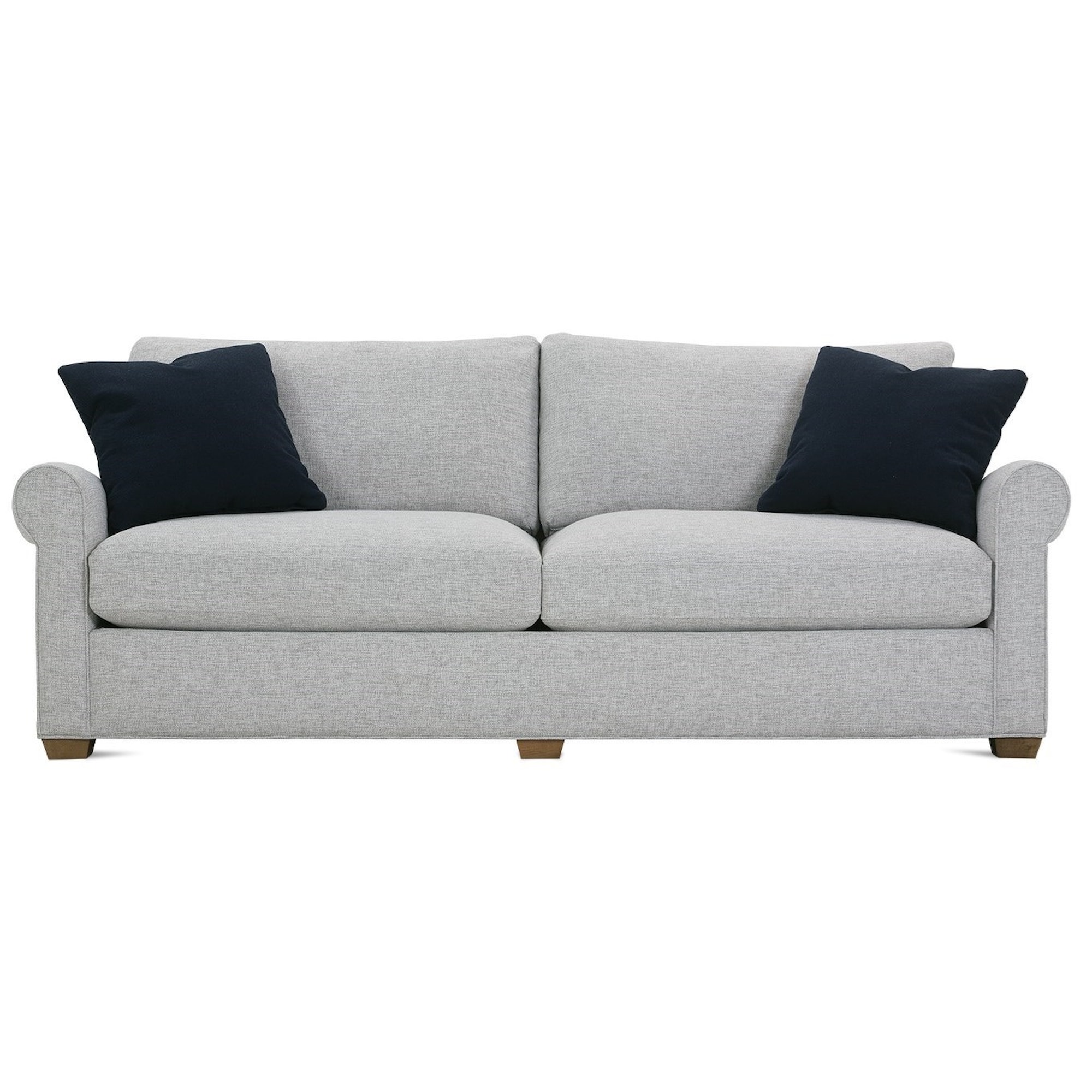 Rowe Aberdeen P603003 Transitional Sofa with Rolled Arms Belfort