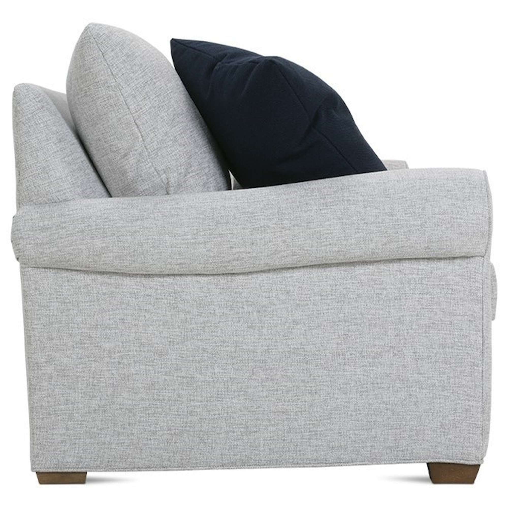 Rowe Aberdeen P603003 Transitional Sofa with Rolled Arms Belfort