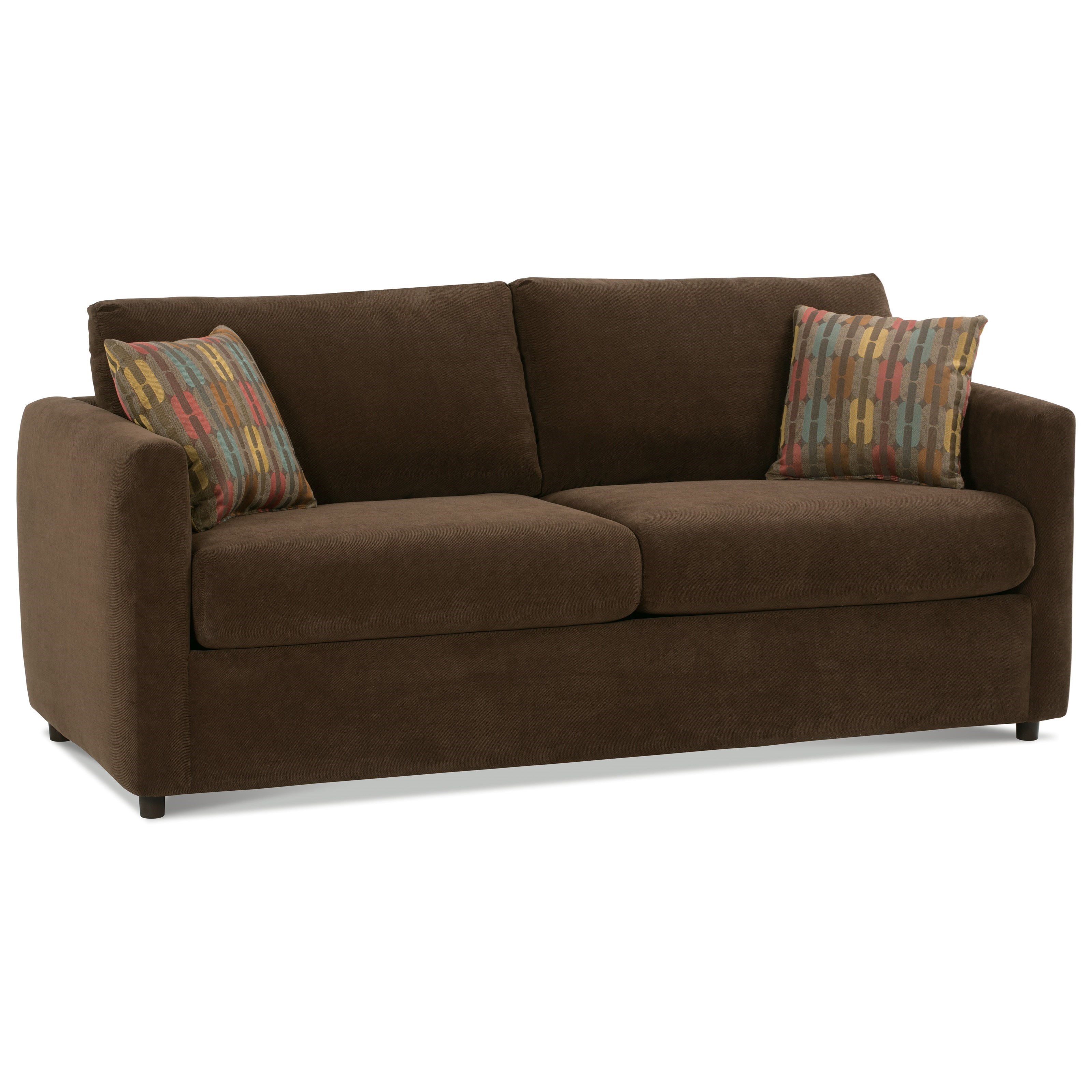 Brown queen on sale sleeper sofa