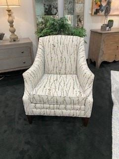 HF Custom Lark 143138596 Lark Transitional Club Chair with Flair
